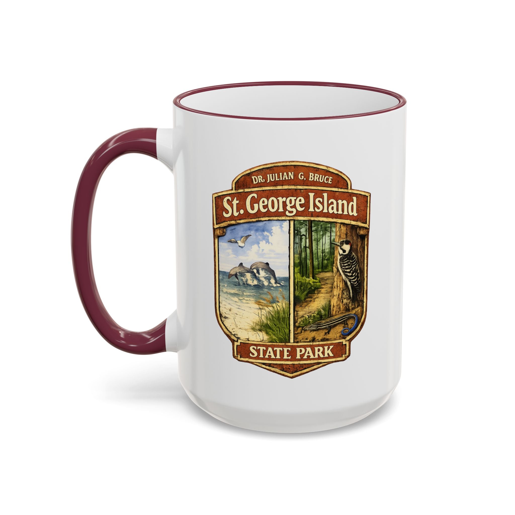 St. George Island Accent Rim & Handle 11oz/15oz