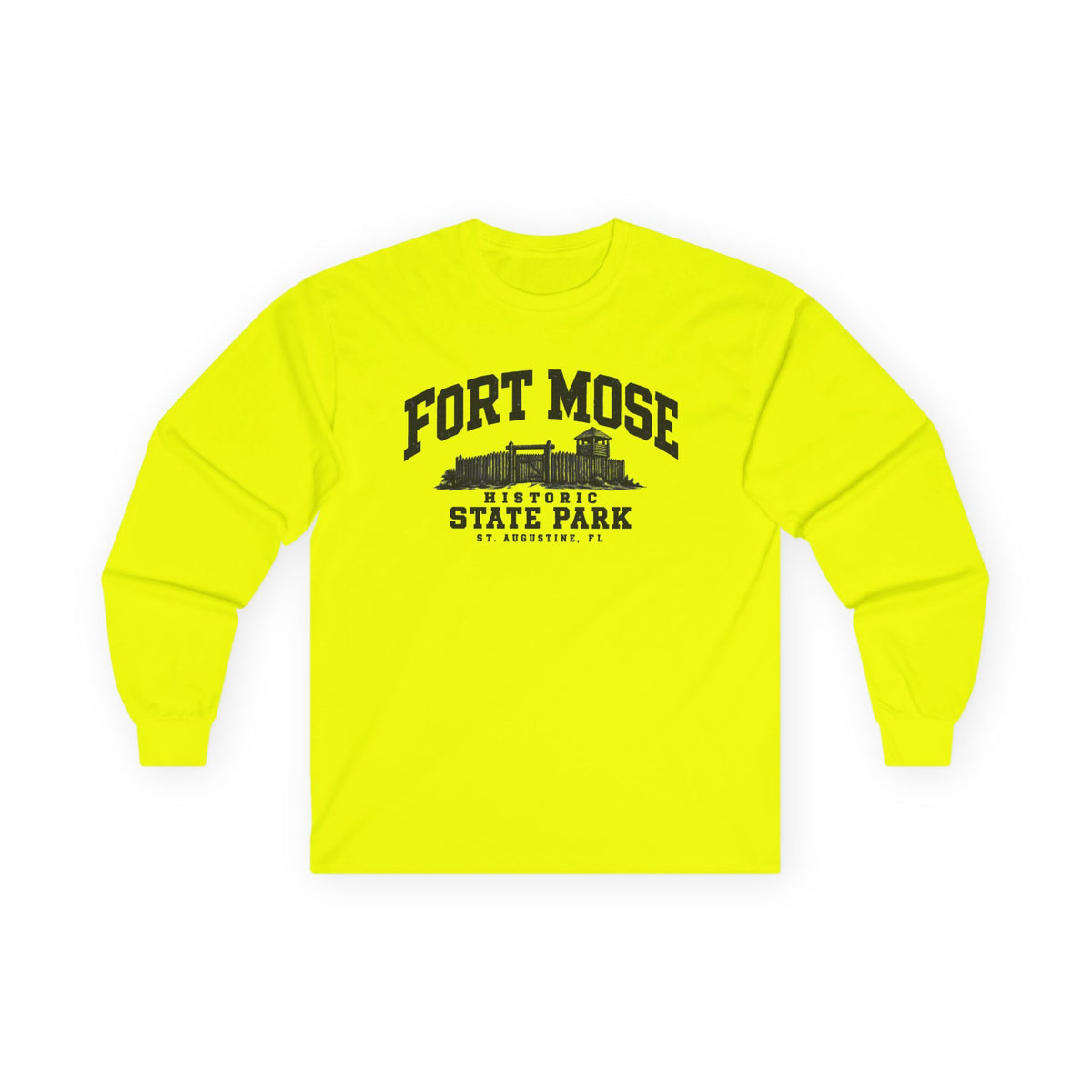 Fort Mose Historic State Park Logo- Long Sleeve Tee
