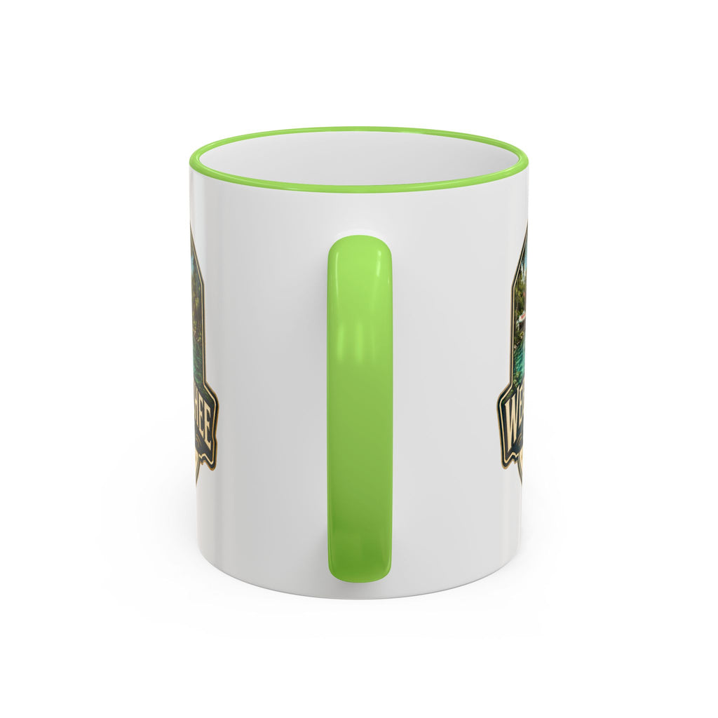 Weeki Wachee Vintage Mug — Accent Rim & Handle 11oz/15oz
