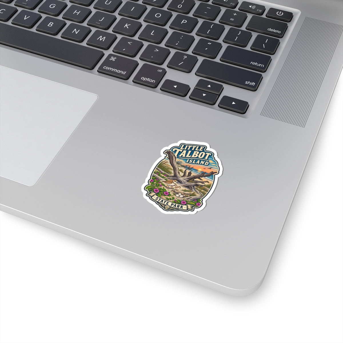 Little Talbot Island State Park Sticker — Coastal Beach Vintage Travel Decal