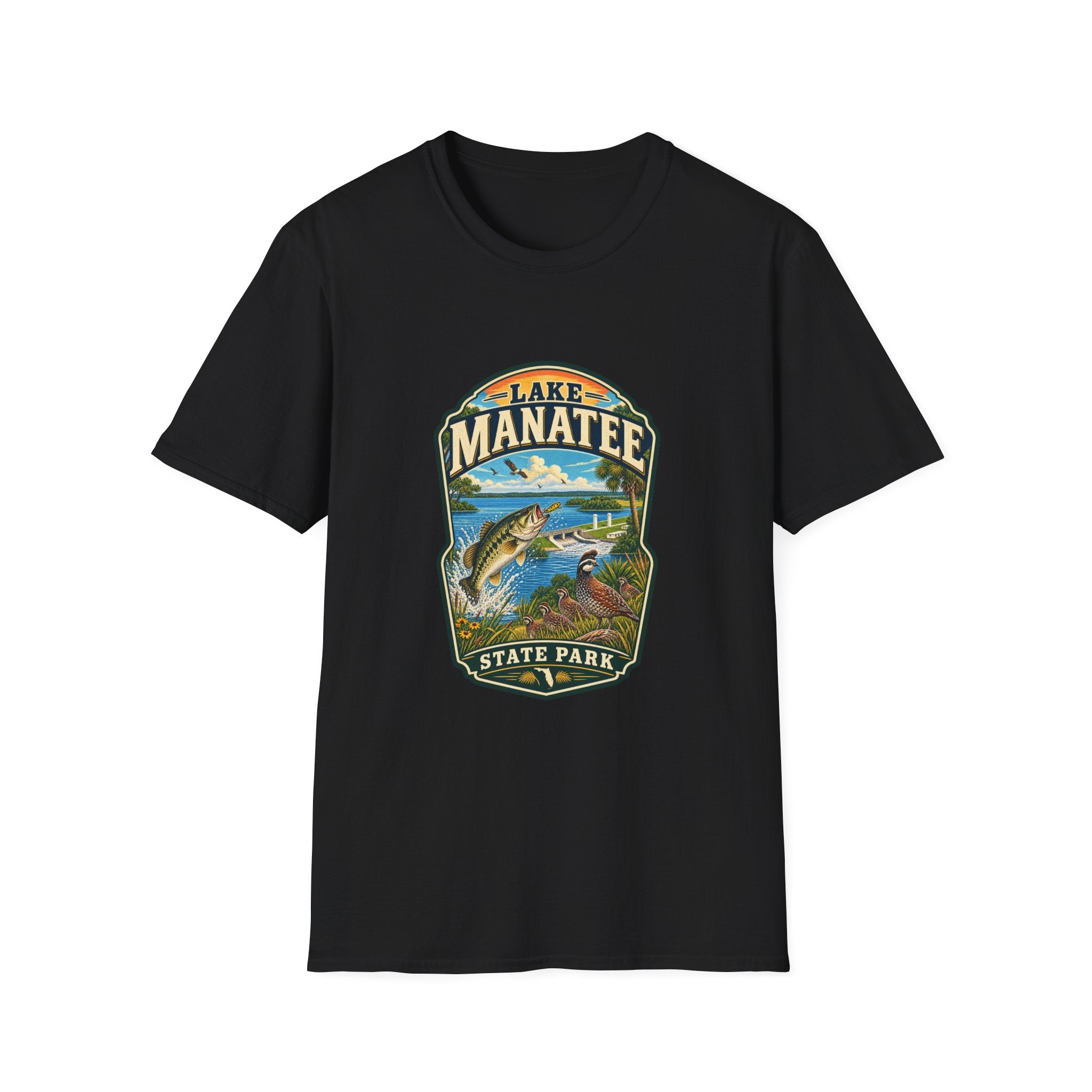 Lake Mantee- Retro Tee