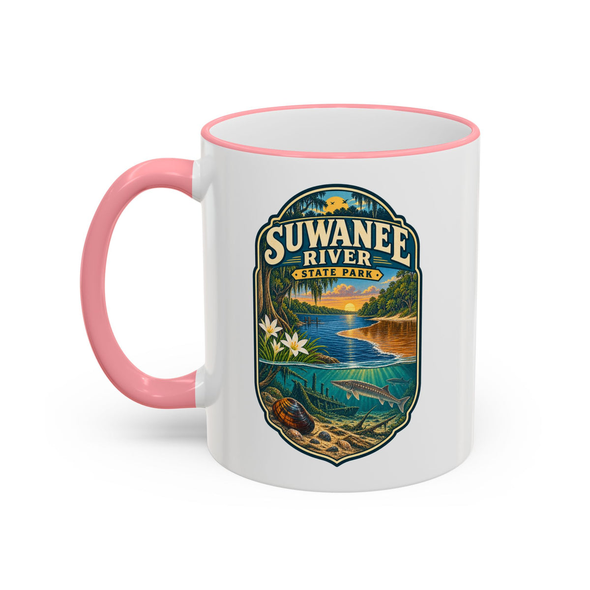 Suwannee River  Accent Rim & Handle 11oz/15oz