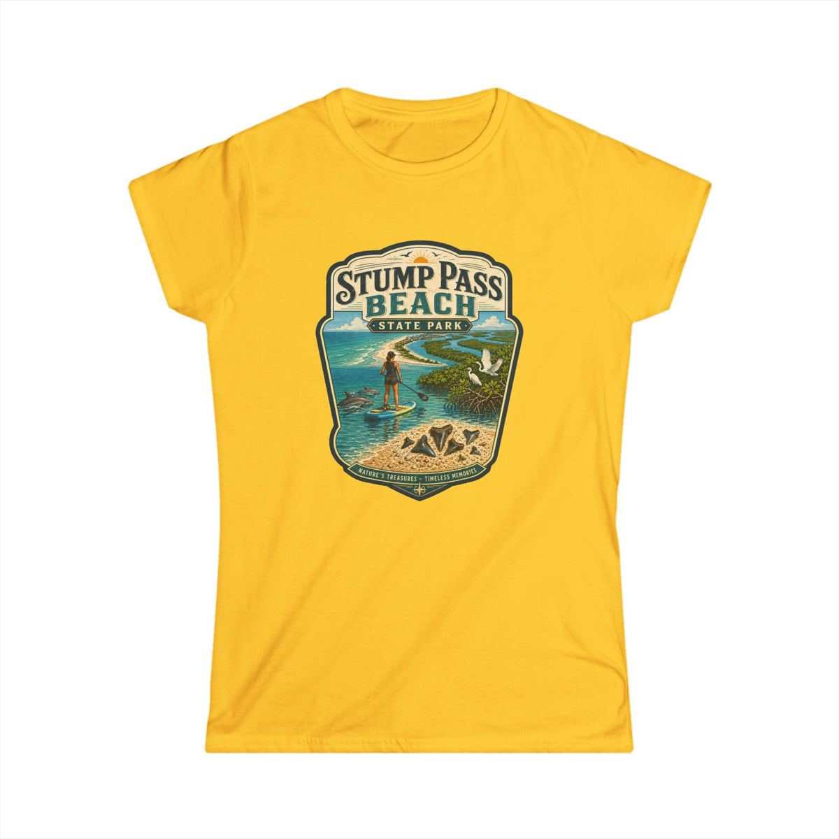 Stump Pass Beach- Vintage Tee