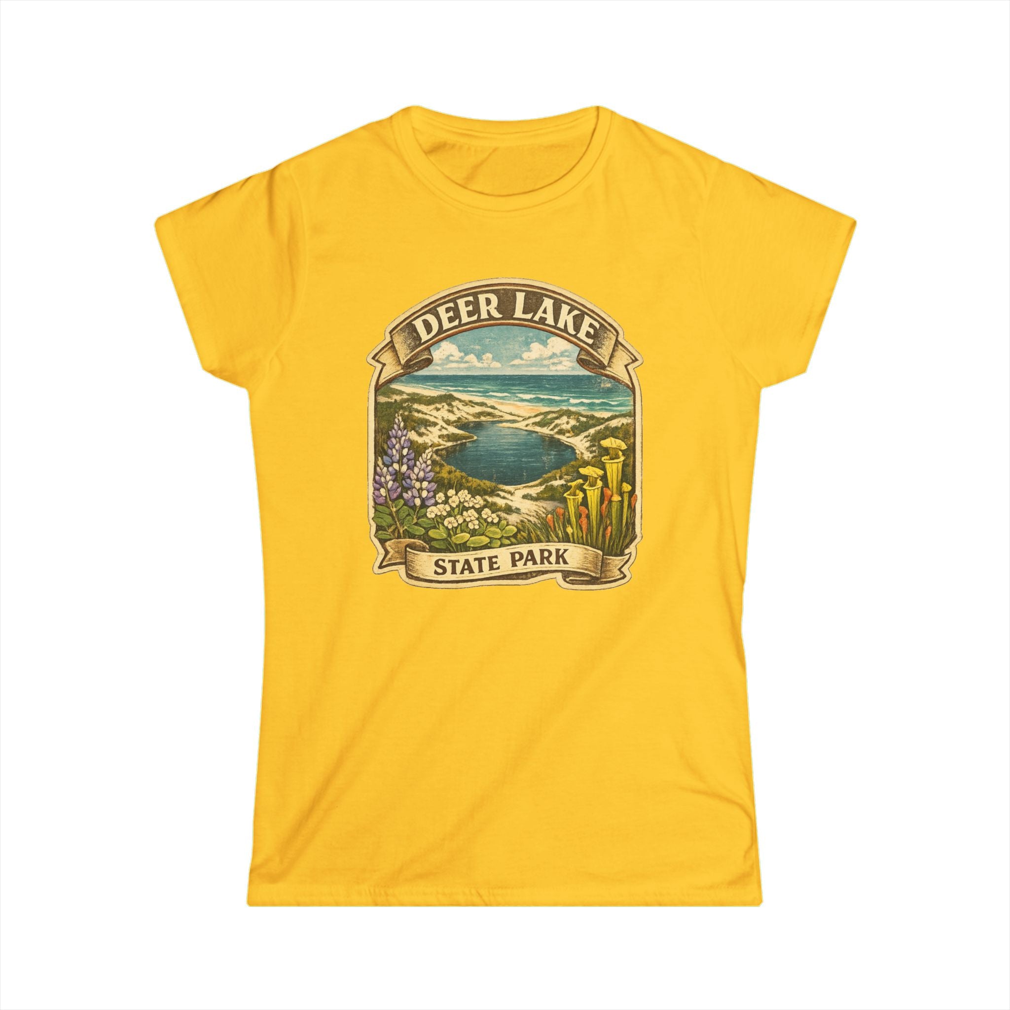 Deer Lake- Vintage Tee
