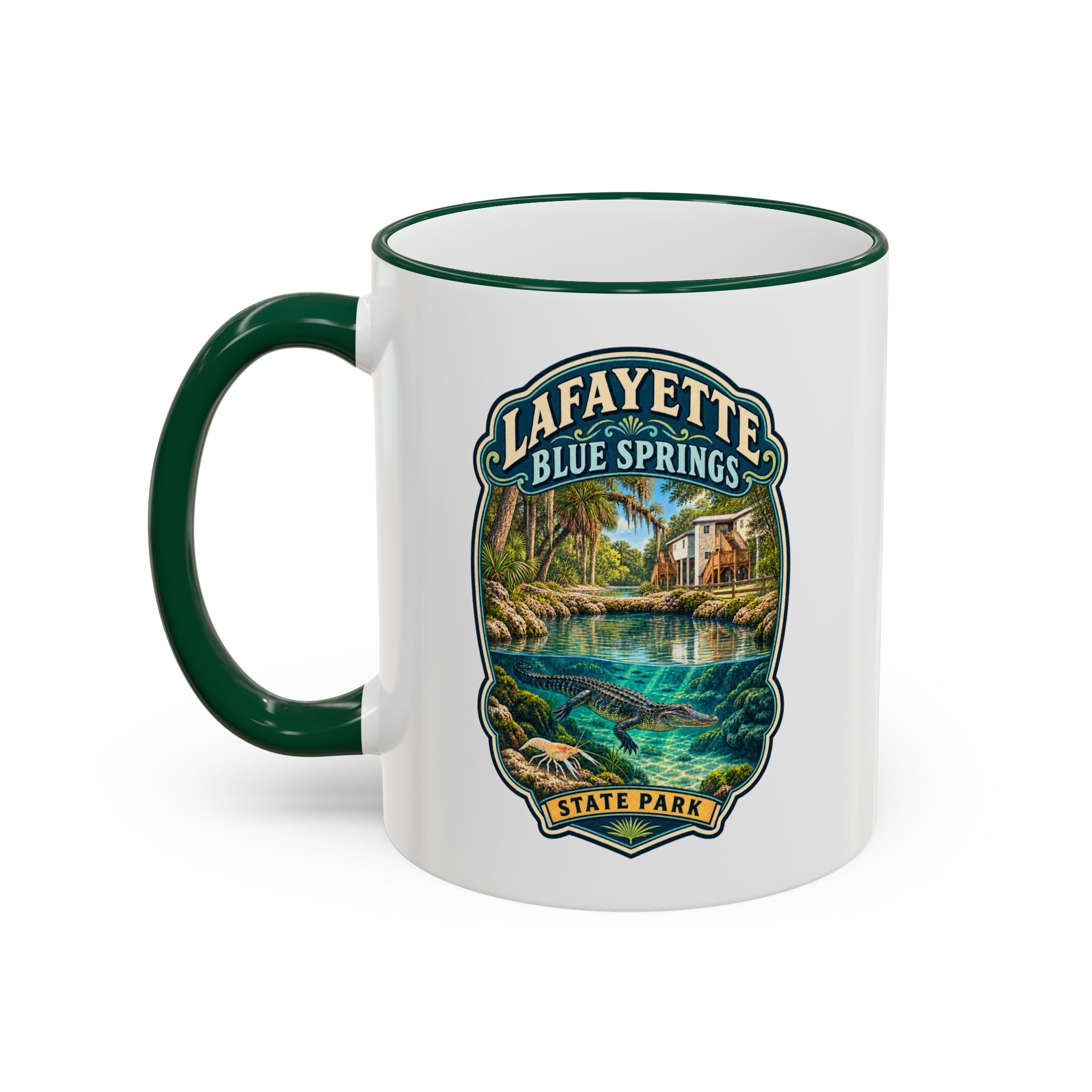Lafayette Blue Springs Accent Rim & Handle 11oz/15oz