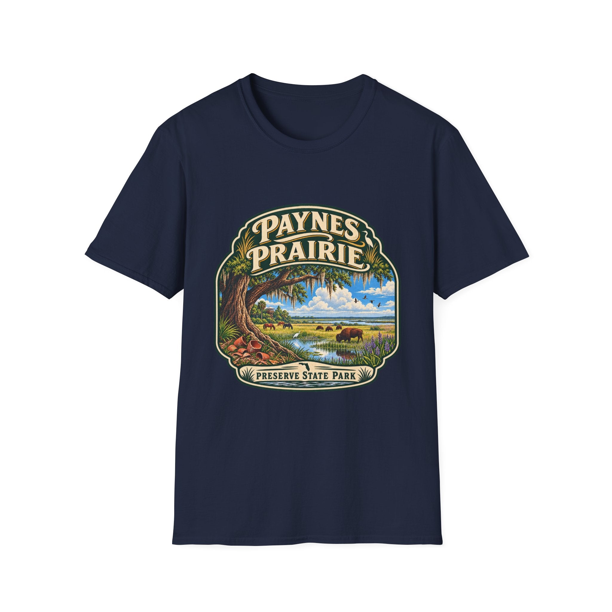 Paynes Prairie- Retro Tee
