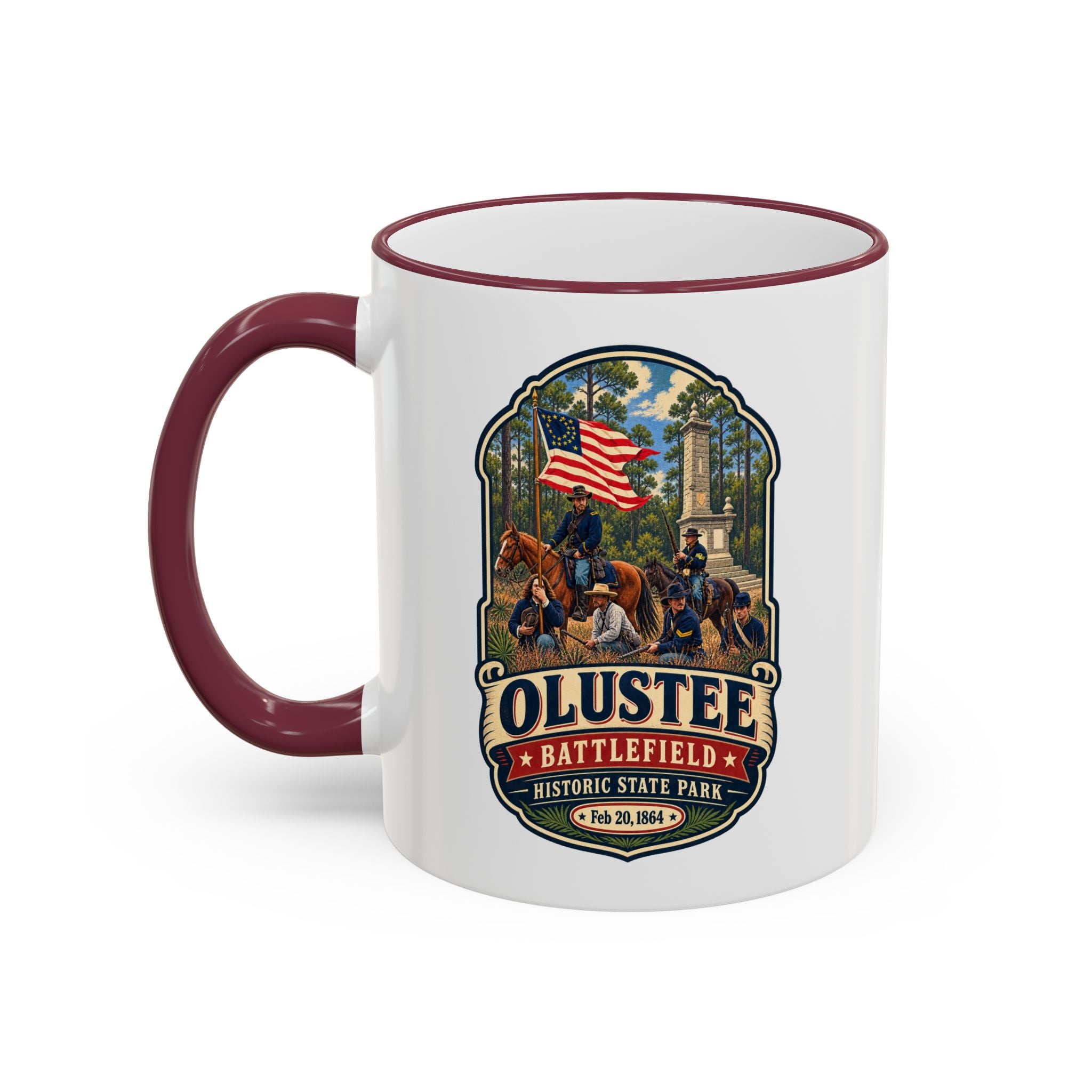Olustee Battlefield Accent Rim & Handle 11oz/15oz