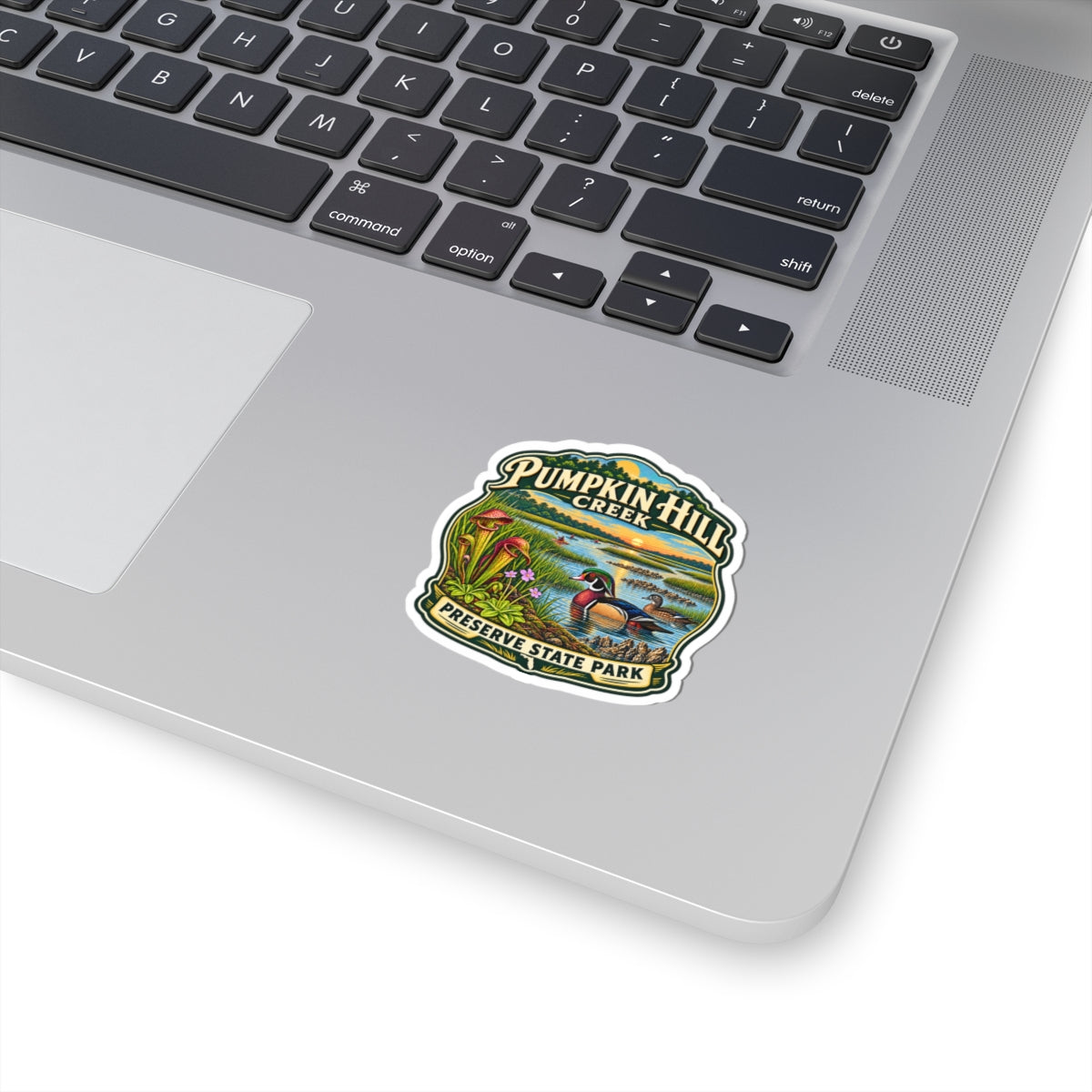 Pumpkin Hill Creek Preserve State Park Sticker — Vintage Wildlife Park Decal