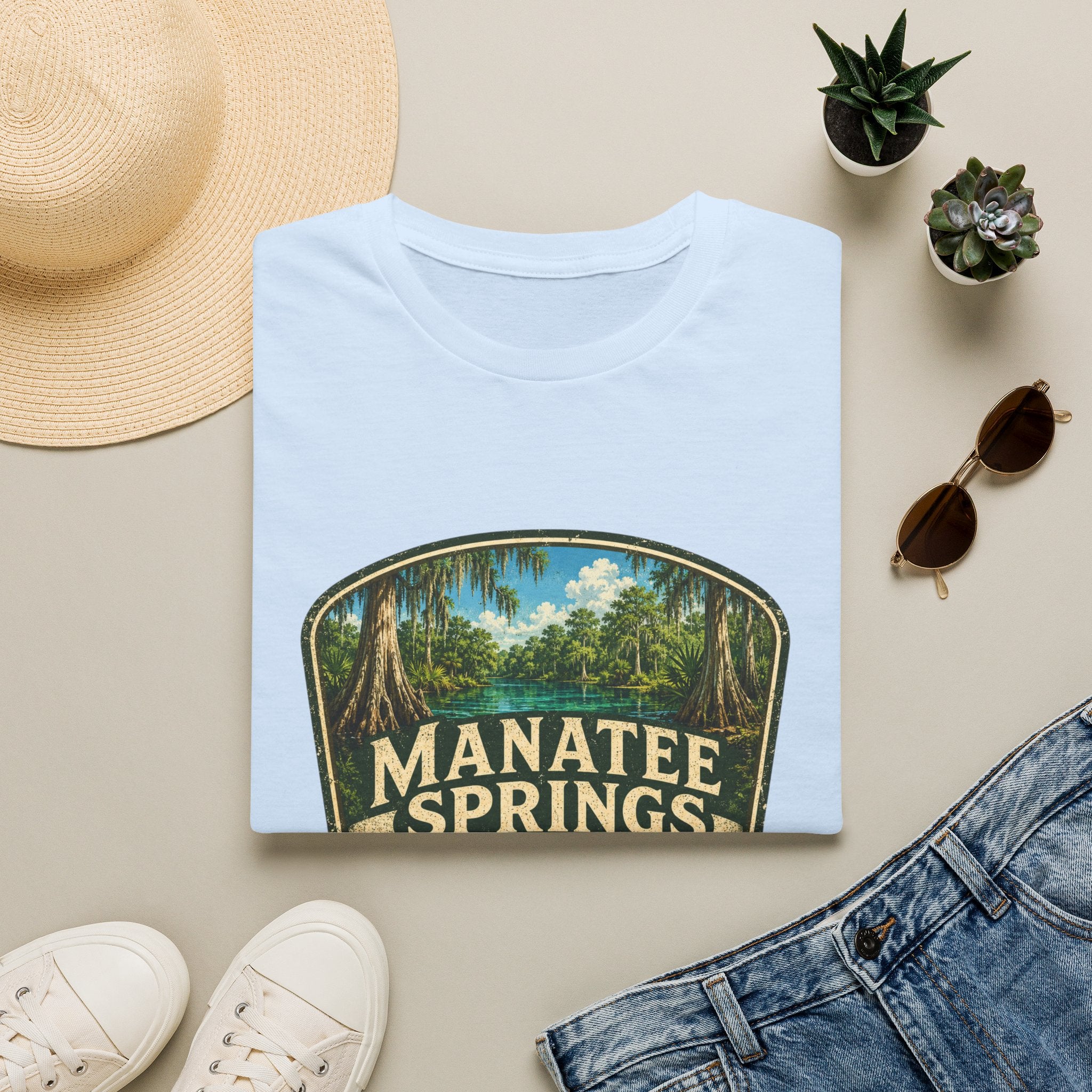 Manatee Springs — Retro Tee