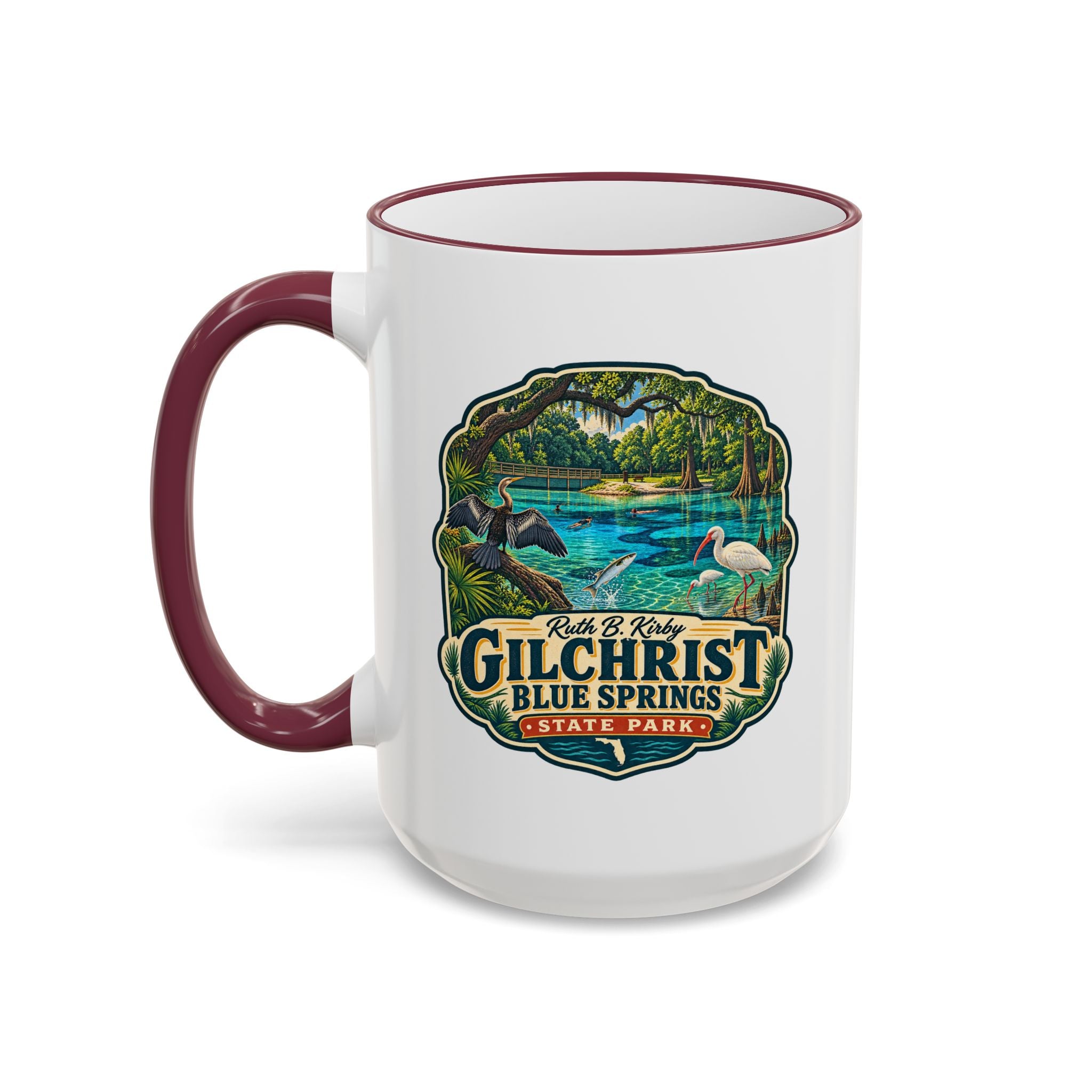 Gilchrist Blue Accent Rim & Handle 11oz/15oz