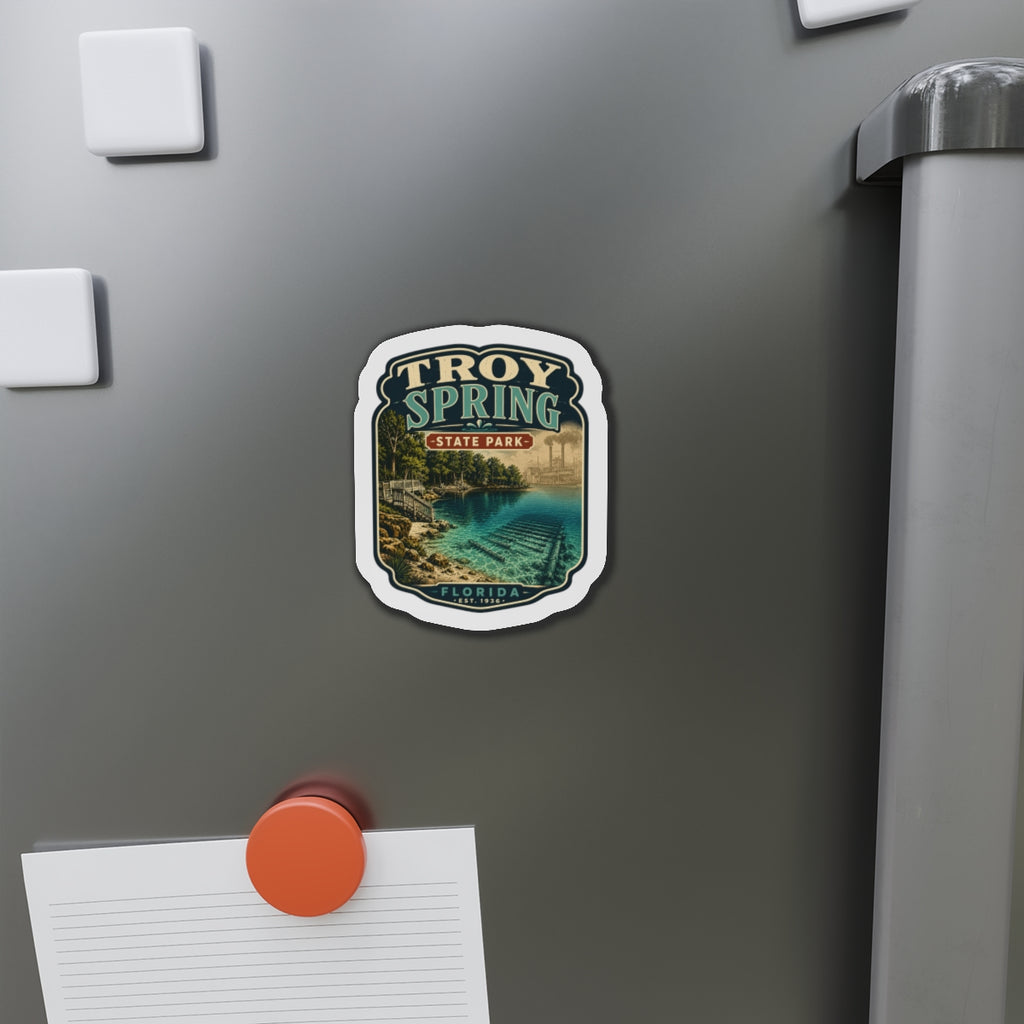 Troy Spring- Die-Cut Magnet