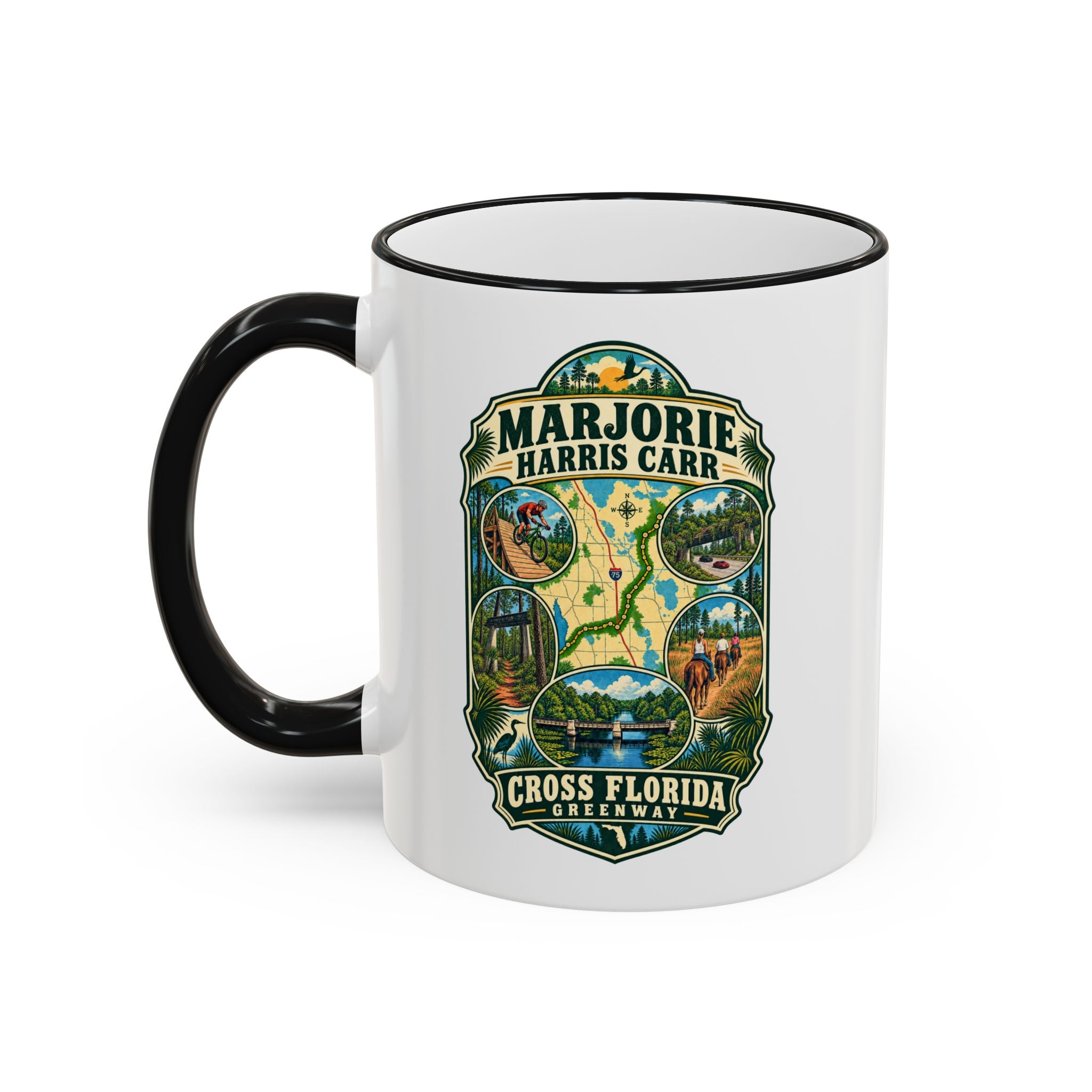 Marjorie Harris Carr Greenway Accent Rim & Handle 11oz/15oz