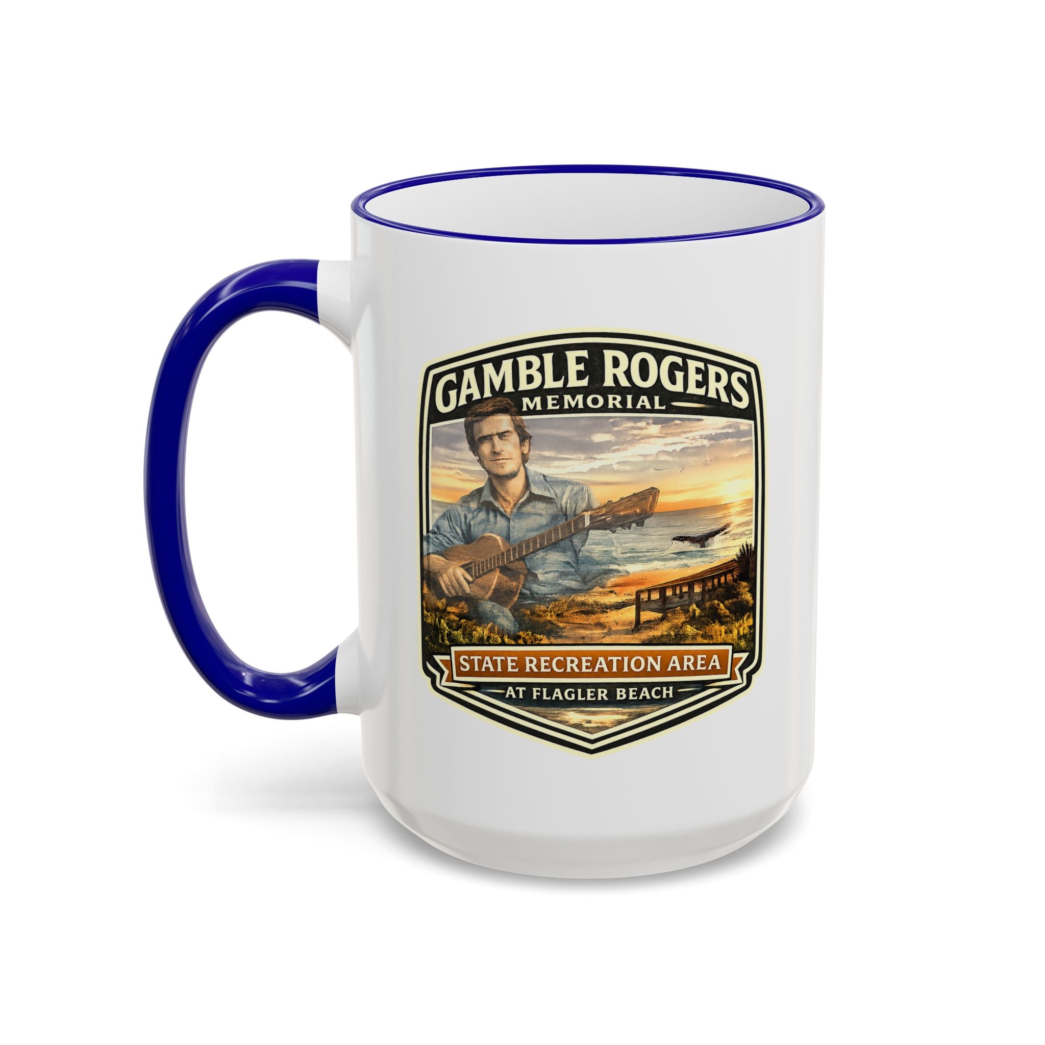 Gamble Rogers Memorial Accent Rim & Handle 11oz/15oz