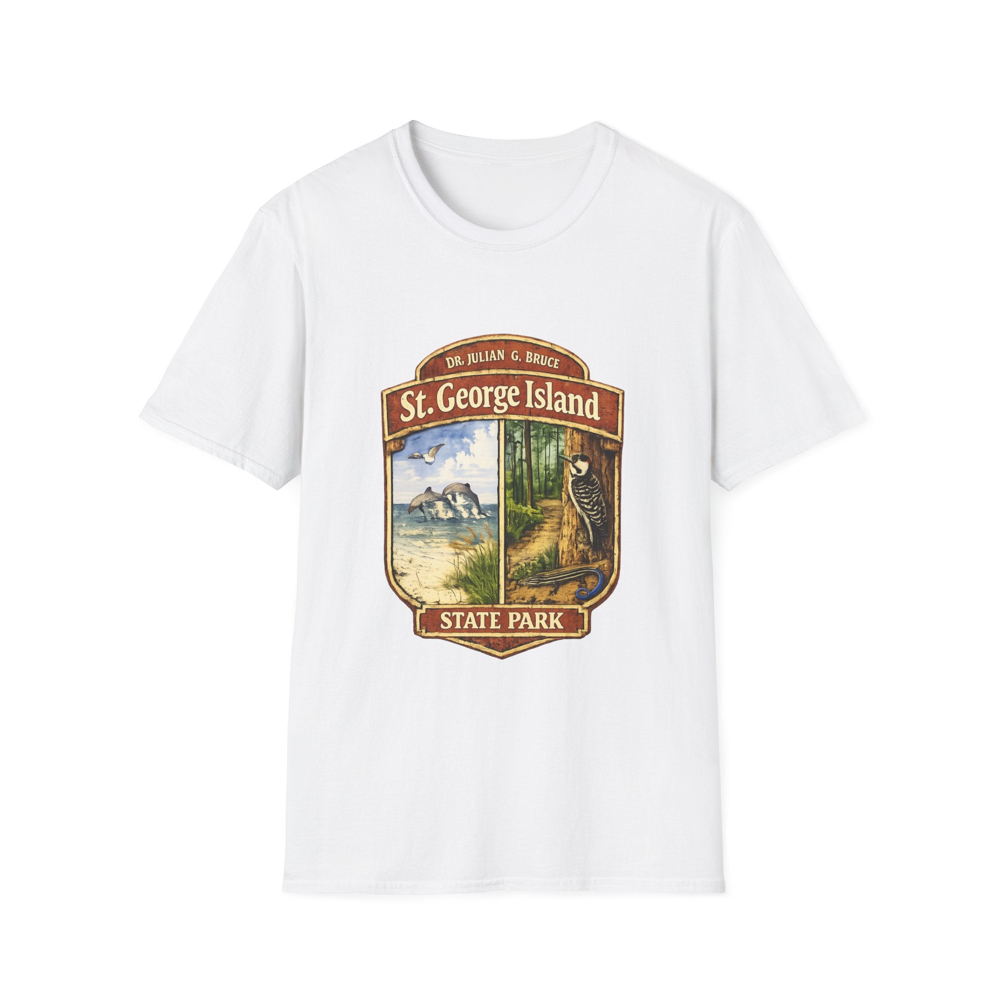 St. George Island- Retro Tee