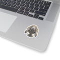 Manatee Kiss-Cut Sticker — Cute Realistic Sea Cow Decal