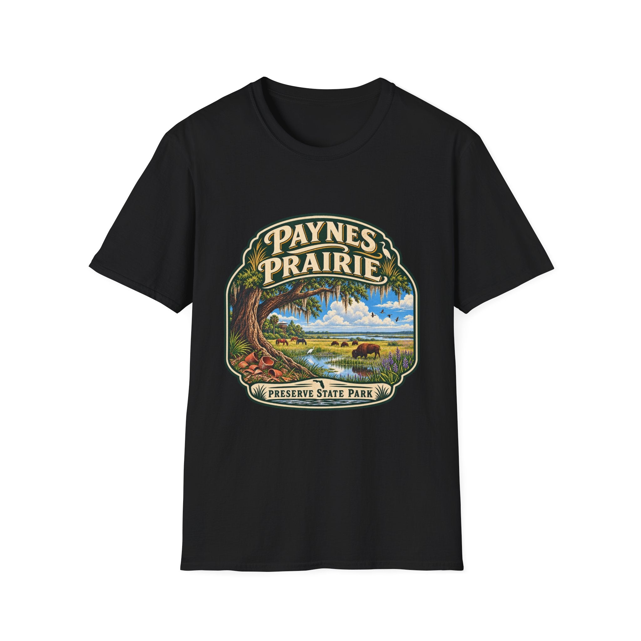 Paynes Prairie- Retro Tee
