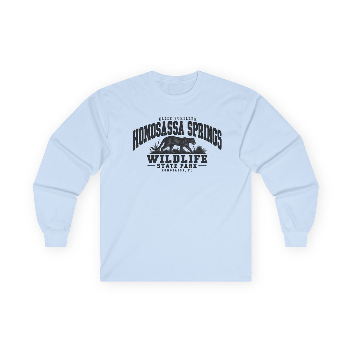 Homosassa Springs Wildlife State Park Logo- Long Sleeve Tee