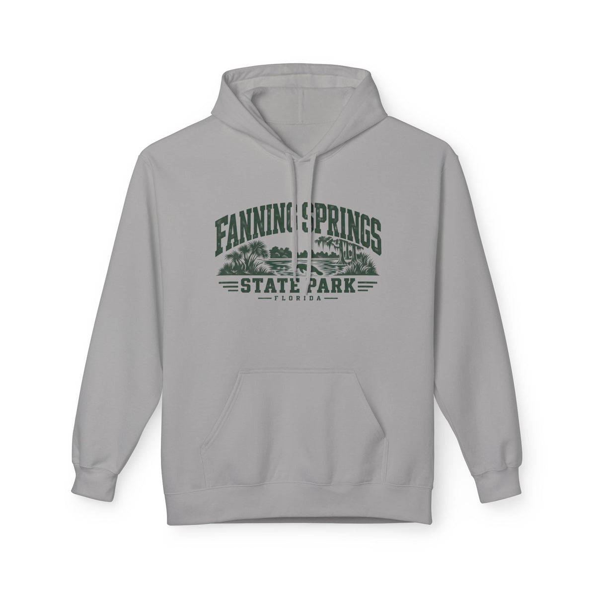 Fanning Springs State Park Hoodie - Vintage Park Graphic