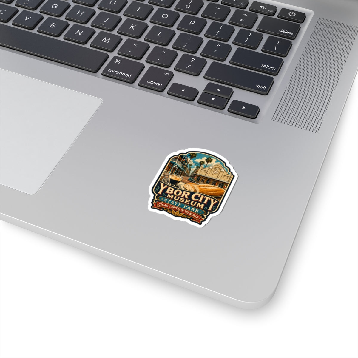 Ybor City Museum Vintage Travel Sticker — Cigar Capital Souvenir