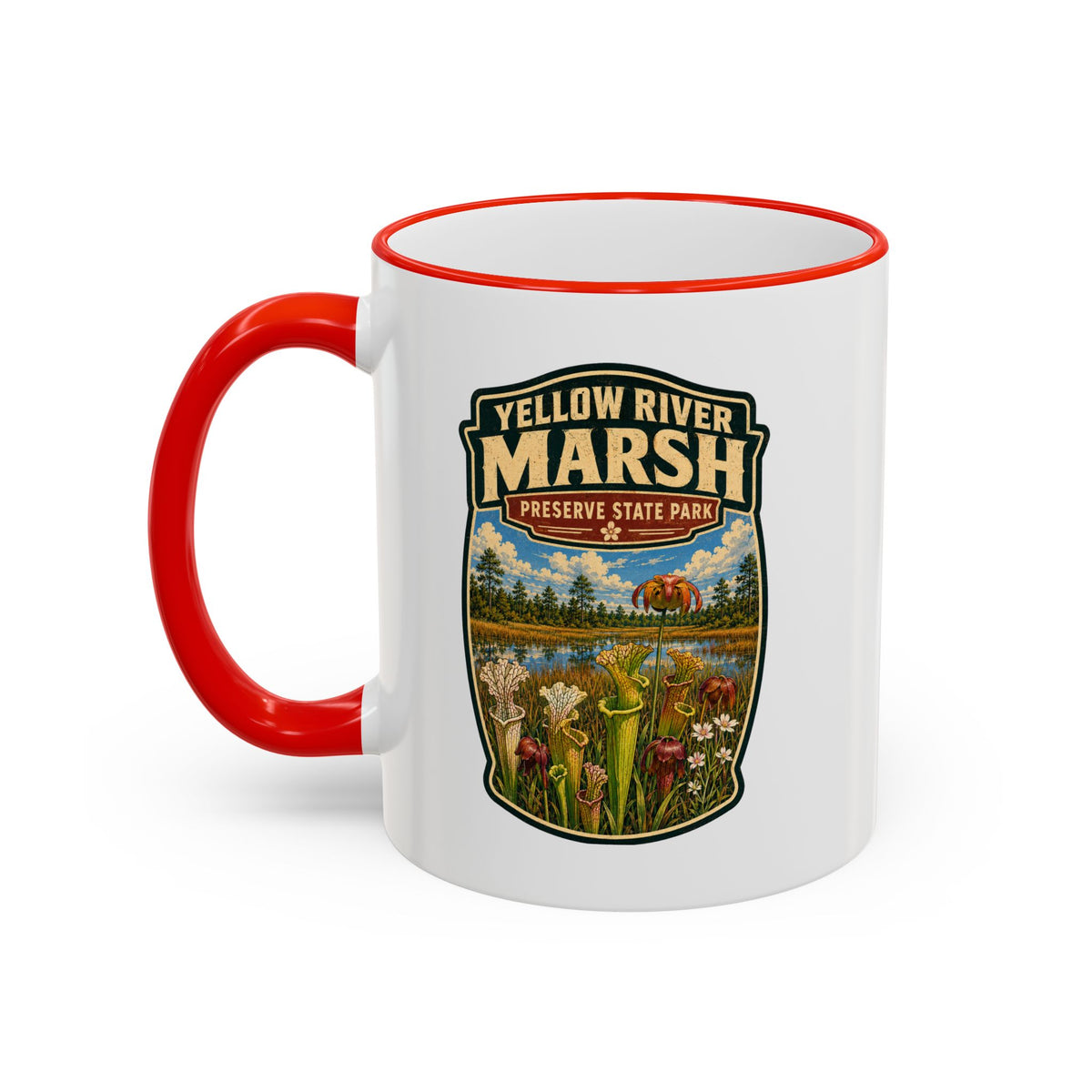 Yellow River Marsh — Accent Rim & Handle 11oz/15oz