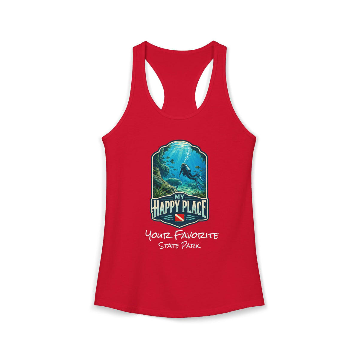 CUSTOMIZABLE Springs Racerback Tank
