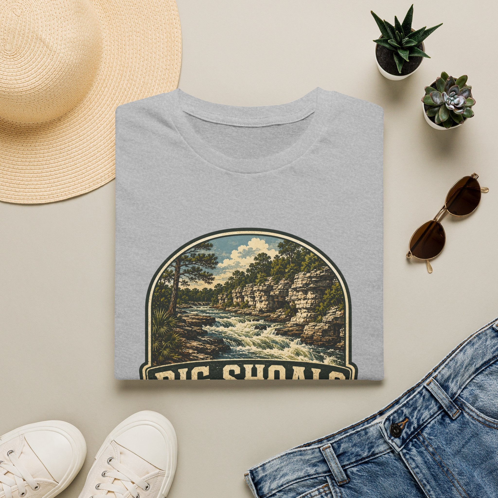 Big Shoals - Retro Tee