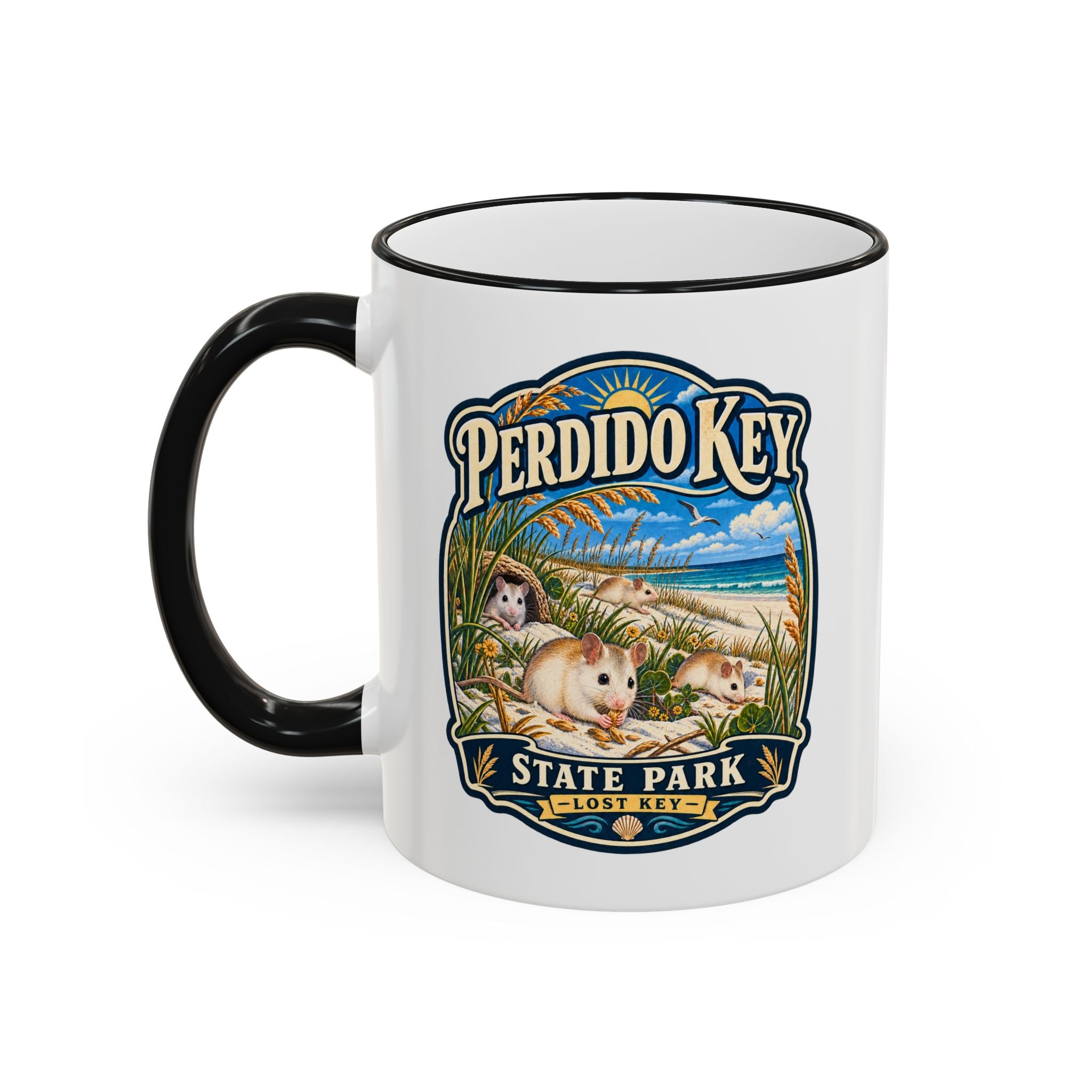 Perdido Key Accent Rim & Handle 11oz/15oz