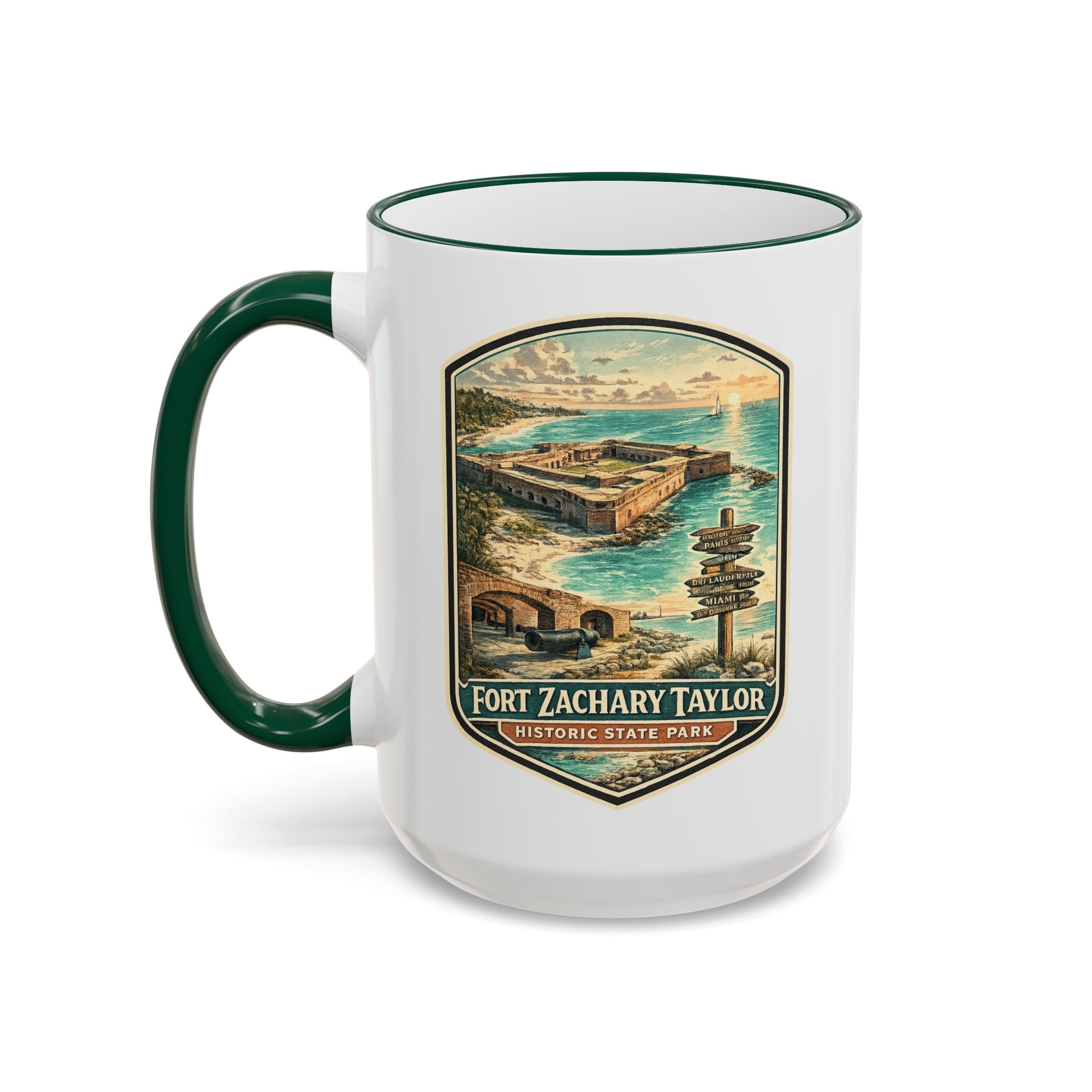 Copy of Fort Pierce Accent Rim & Handle 11oz/15oz