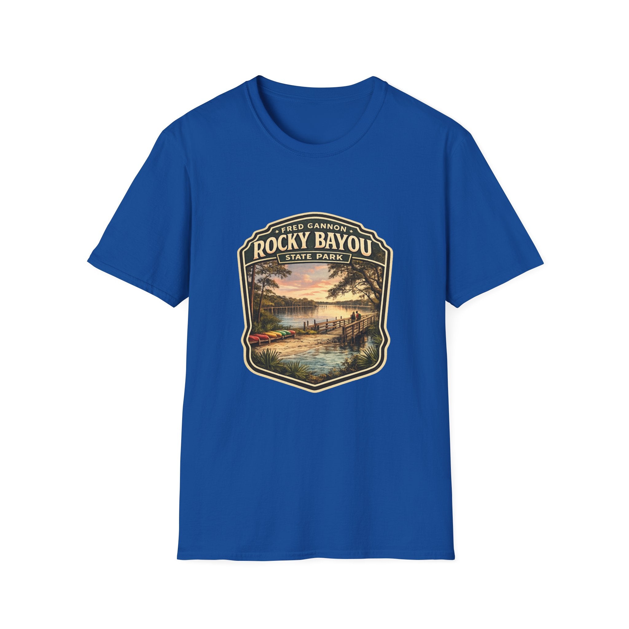 Rocky Bayou- Retro Tee