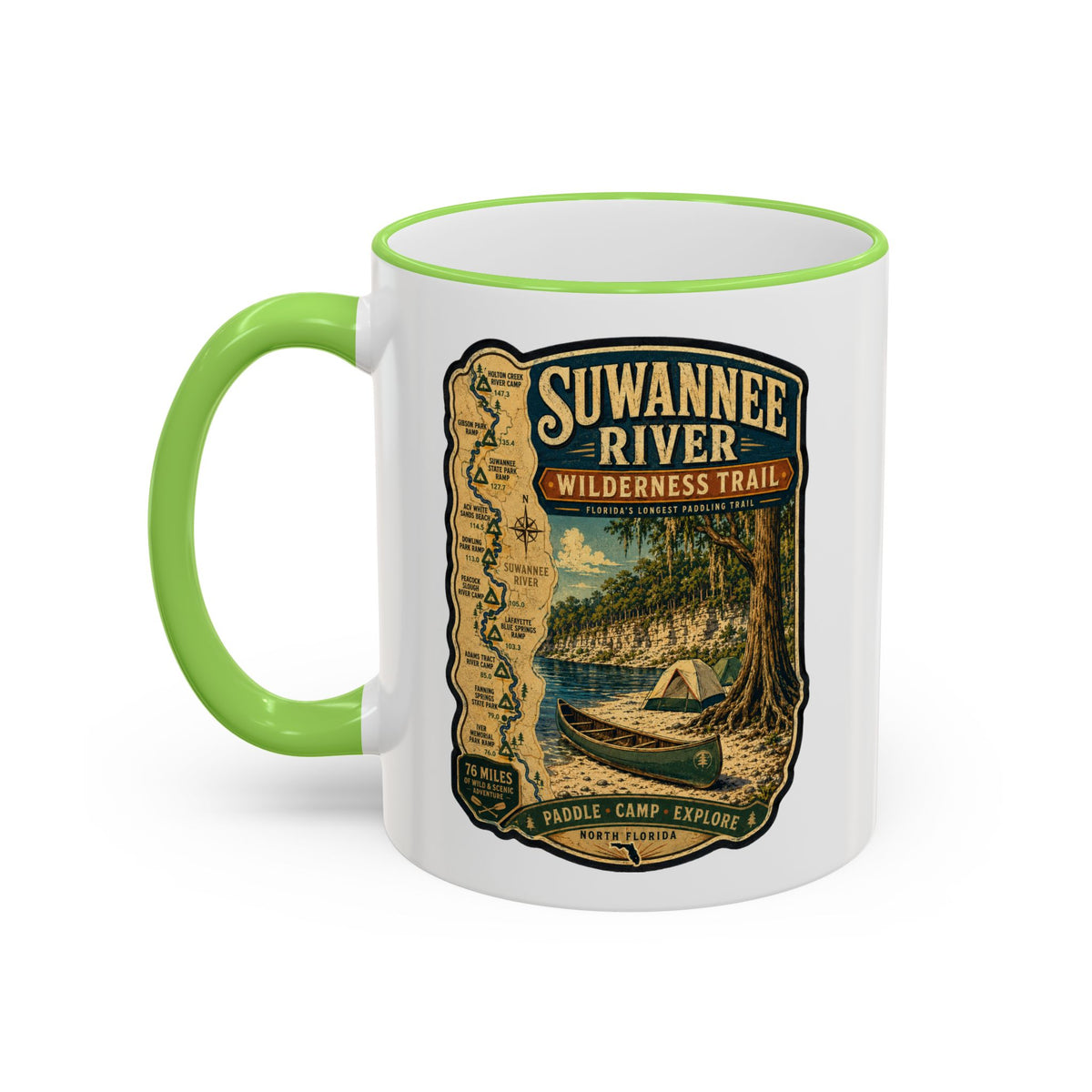 Suwannee River Wilderness Trail Accent Rim & Handle 11oz/15oz