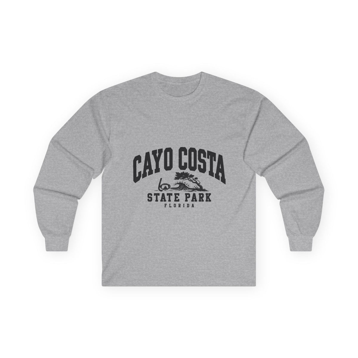 Cayo Costa State Park Vintage Logo- Long Sleeve Tee