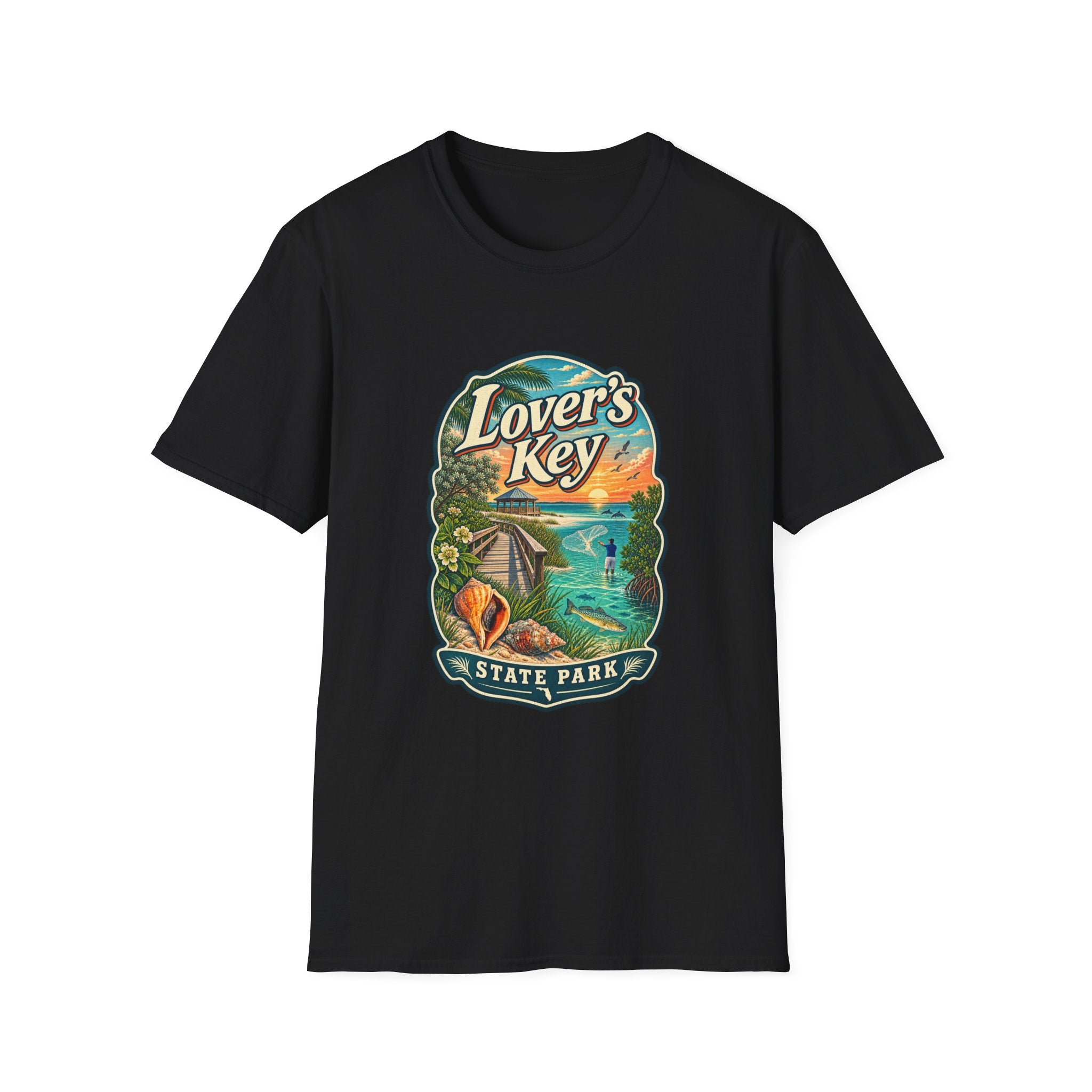 Lovers Key- Retro Tee