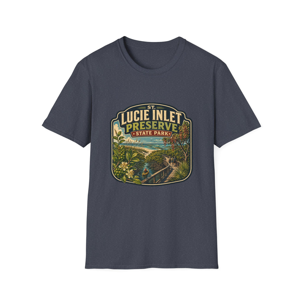St. Lucie Inlet — Retro Tee