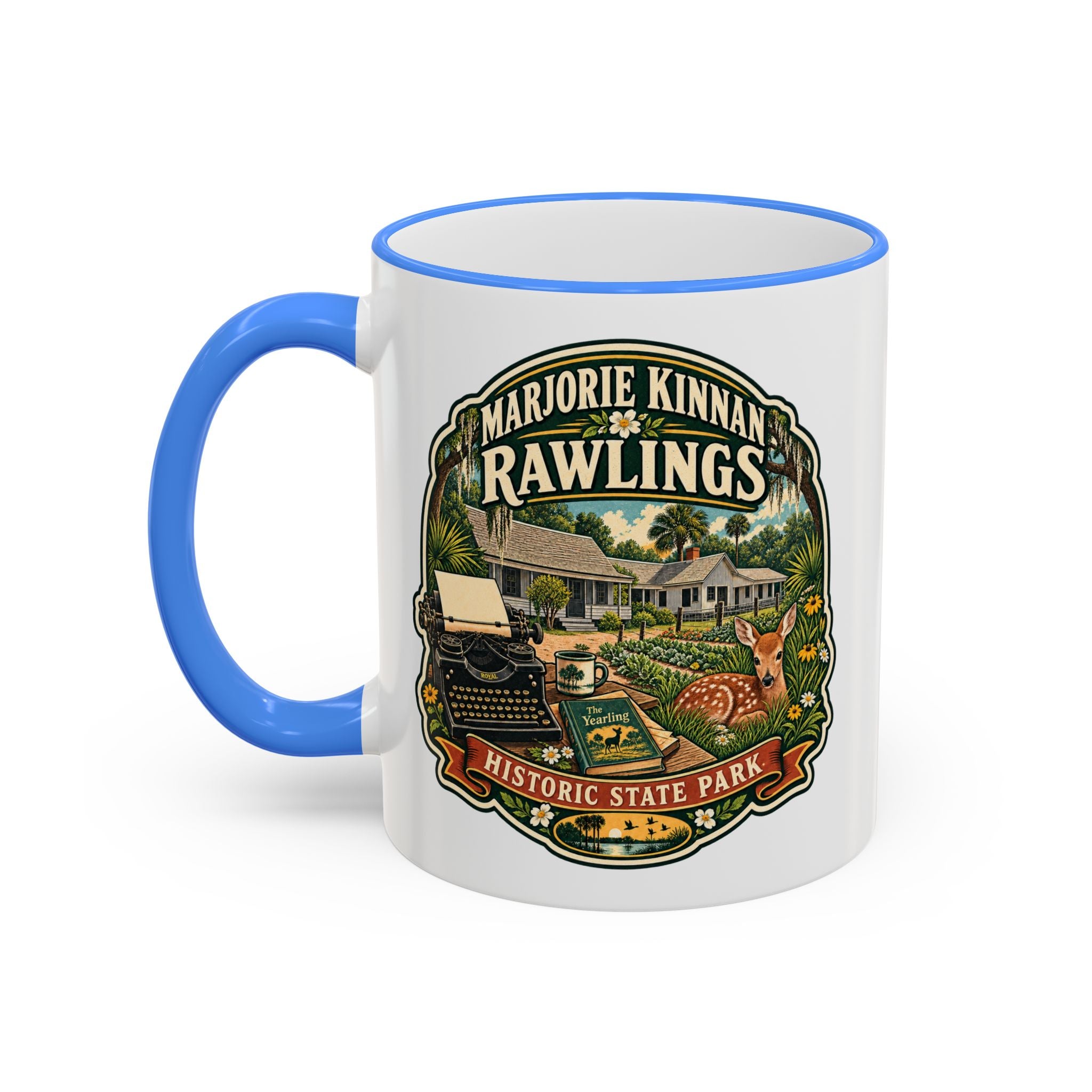 Marjorie Kinnan Rawlings Accent Rim & Handle 11oz/15oz