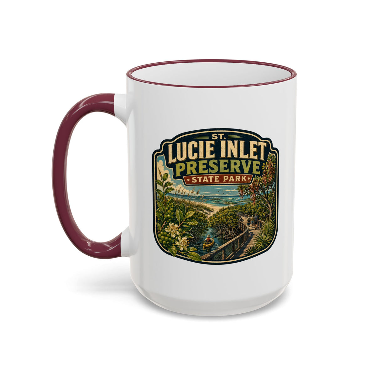 St. Lucie Inlet — Accent Rim & Handle 11oz/15oz