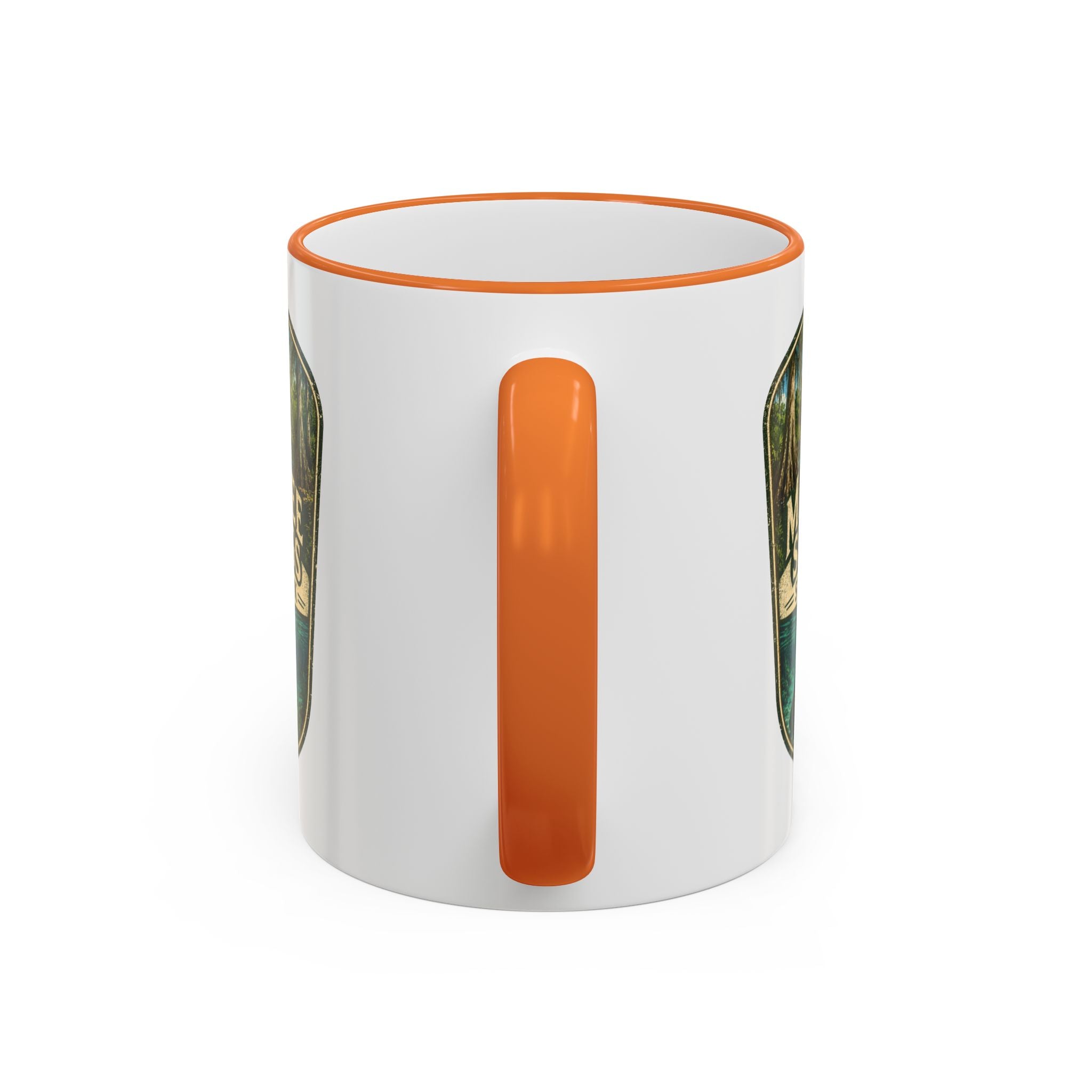 Manatee Springs Manatee Mug — Accent Rim & Handle 11oz/15oz