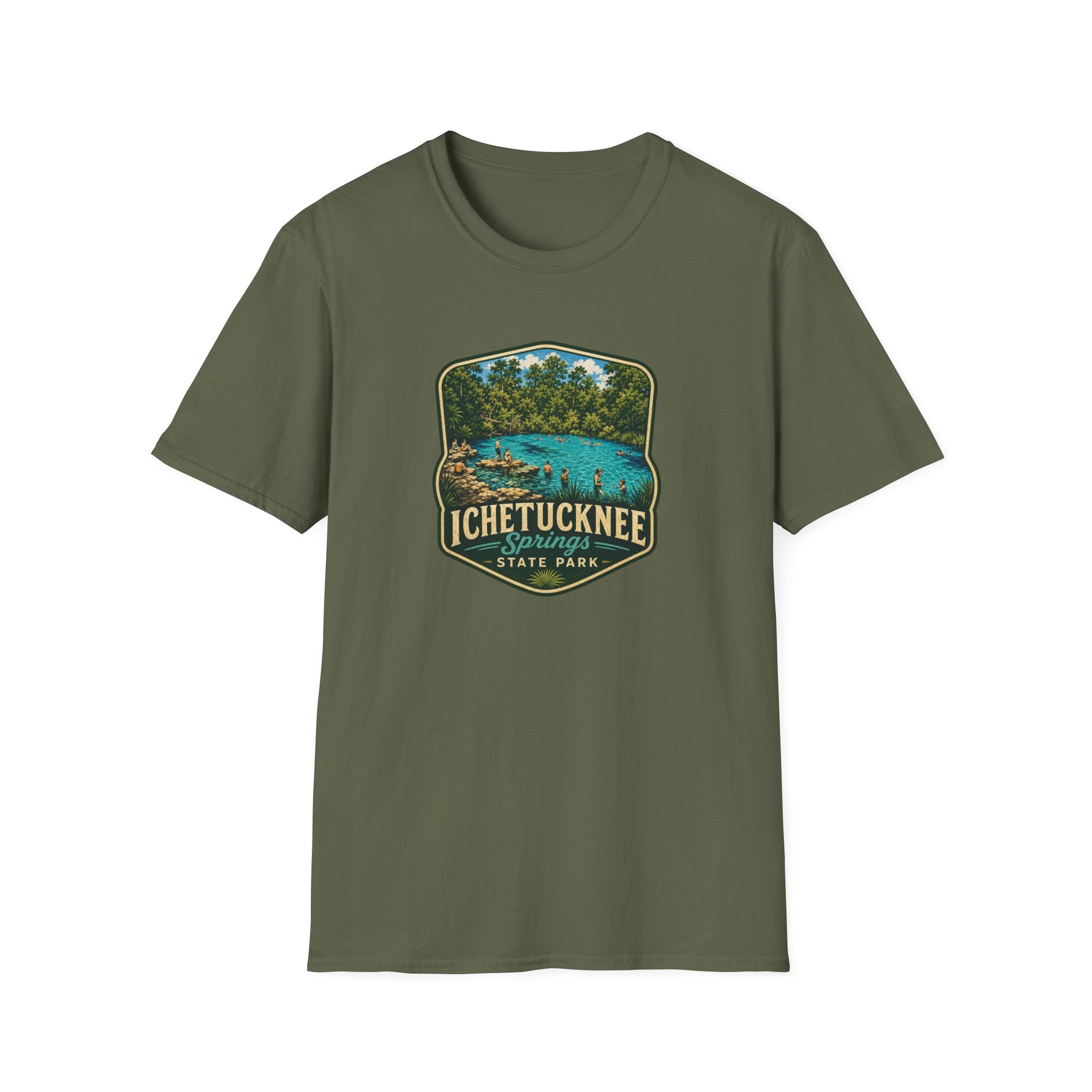 Ichetucknee Springs — Retro Tee