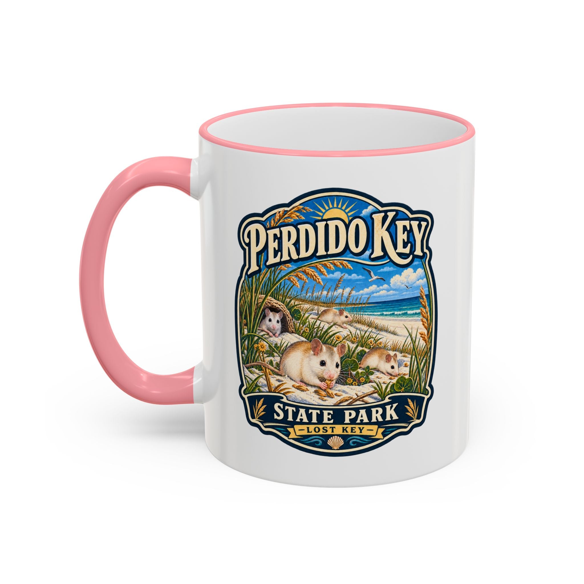 Perdido Key Accent Rim & Handle 11oz/15oz