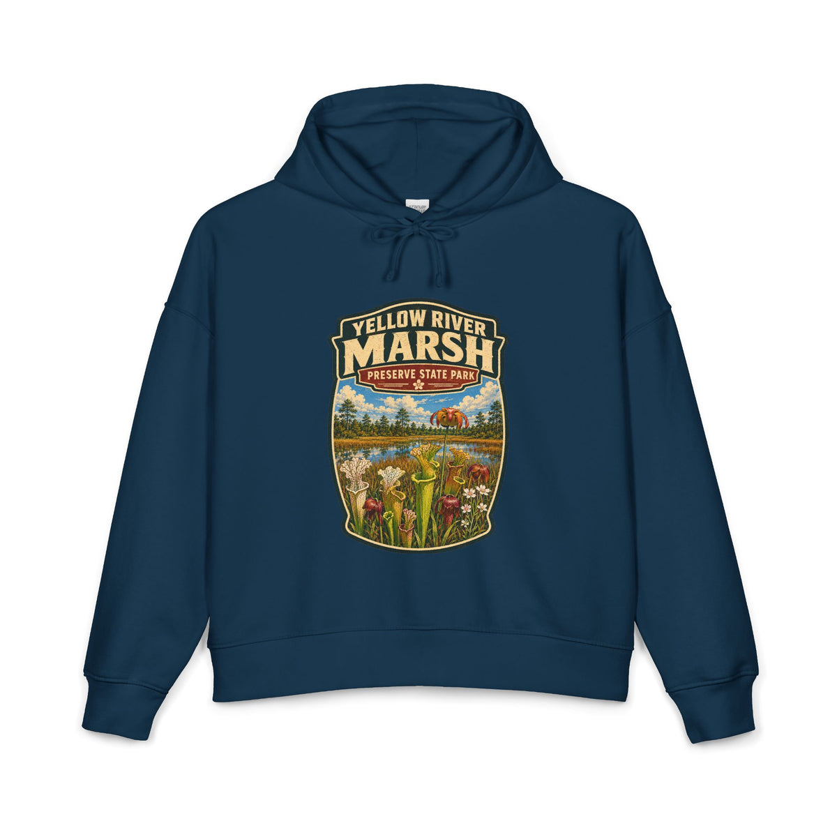 Yellow River Marsh — Vintage Hoodie