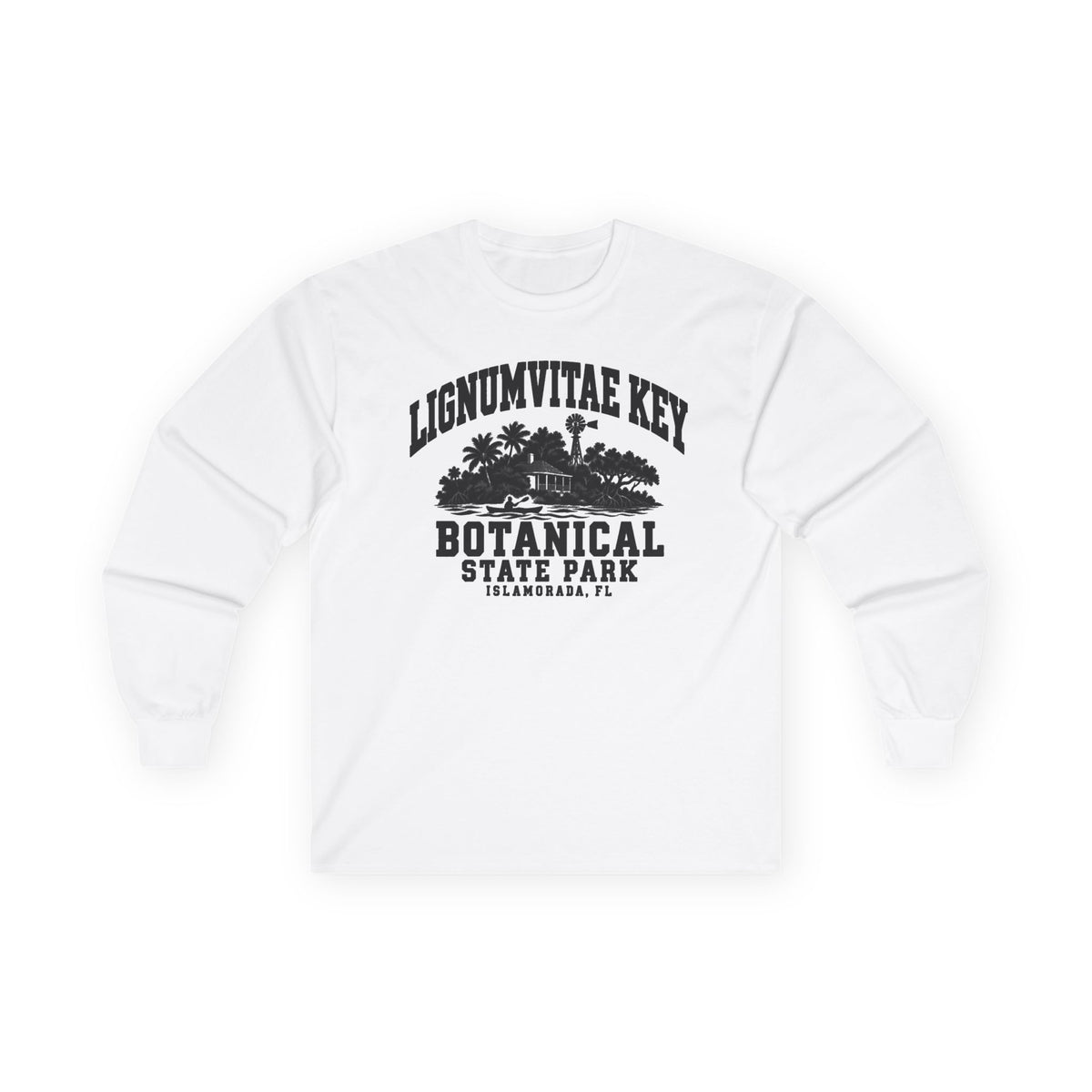 Lignumvitae Key Botanical State Park Logo- Long Sleeve Tee