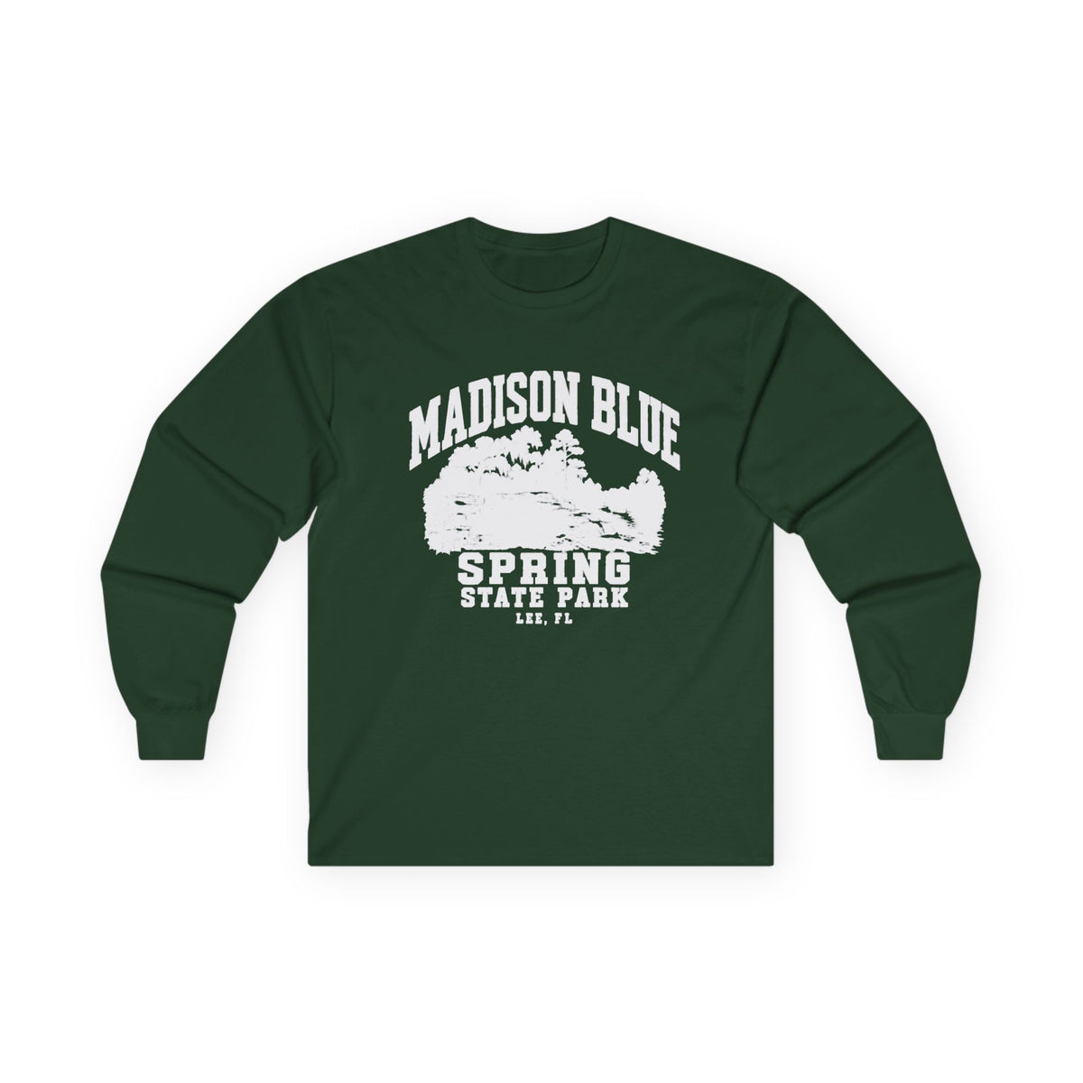 Madison Blue Spring State Park Florida- Long Sleeve Tee