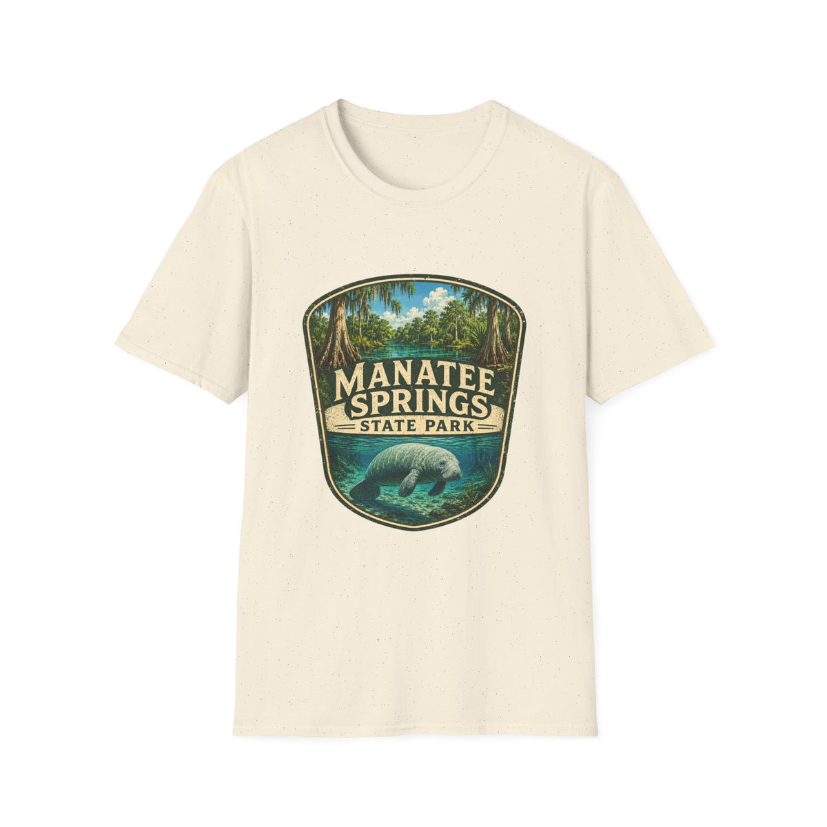 Manatee Springs State Park T-Shirt — Vintage Park Badge Tee