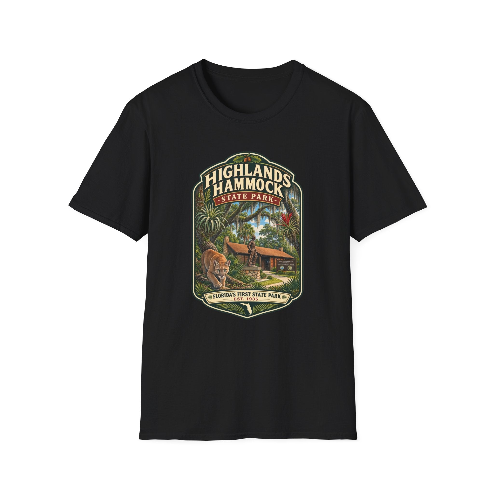 Highlands Hammock- Retro Tee