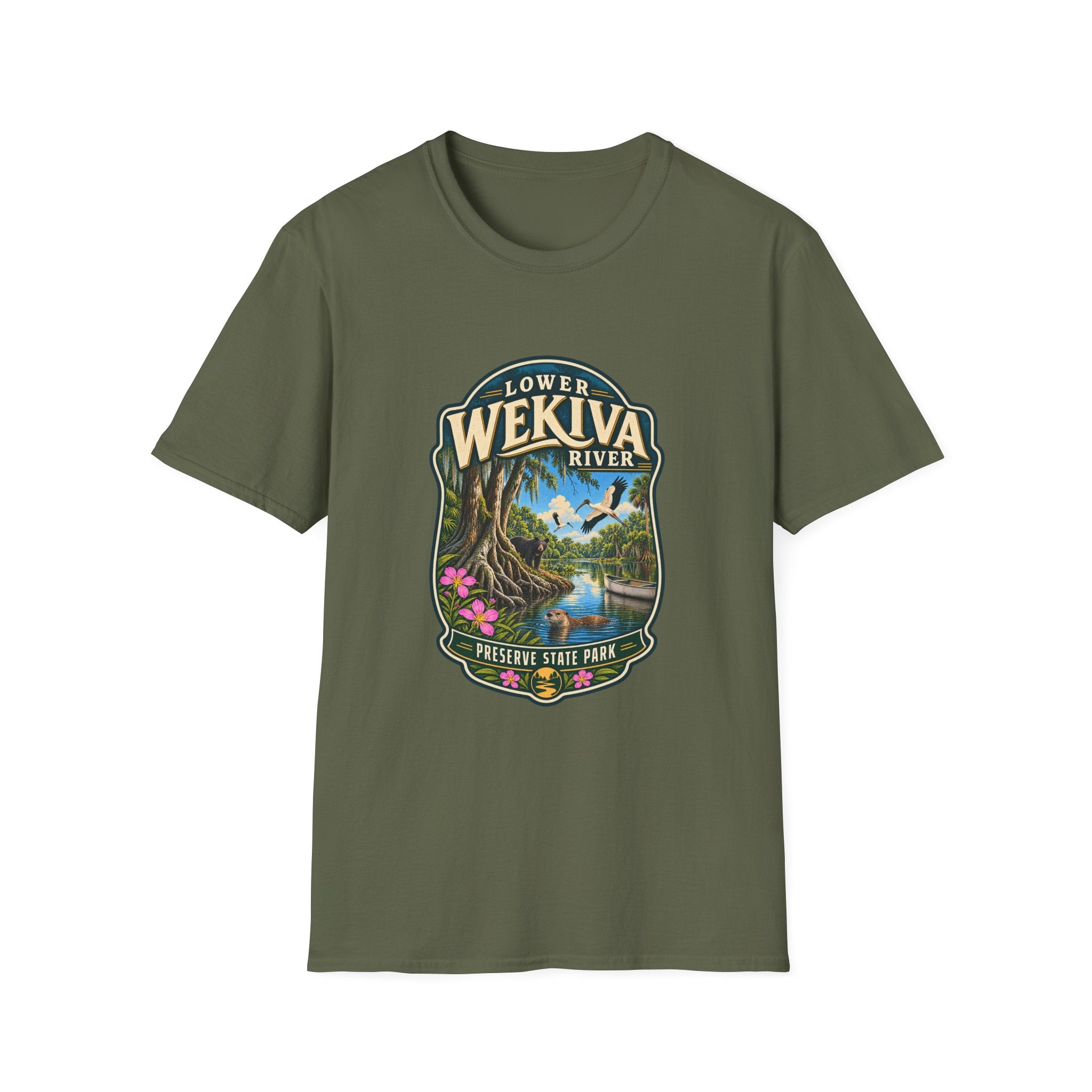Lower Wekiva- Retro Tee