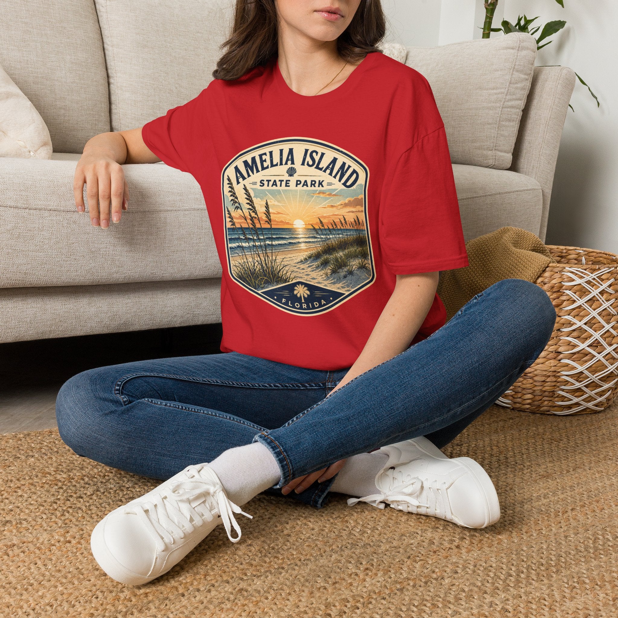 Amelia Island — Retro Tee