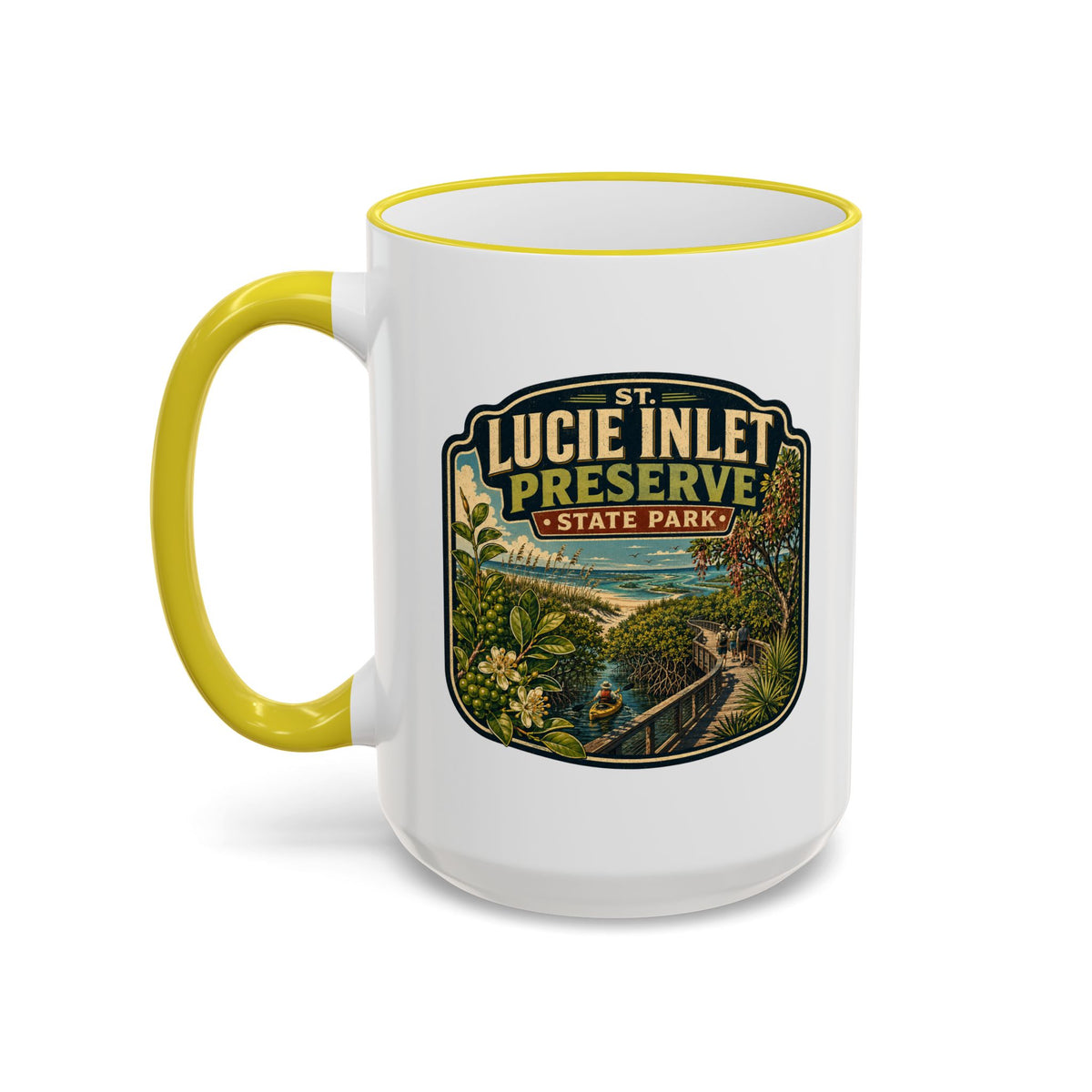 St. Lucie Inlet — Accent Rim & Handle 11oz/15oz