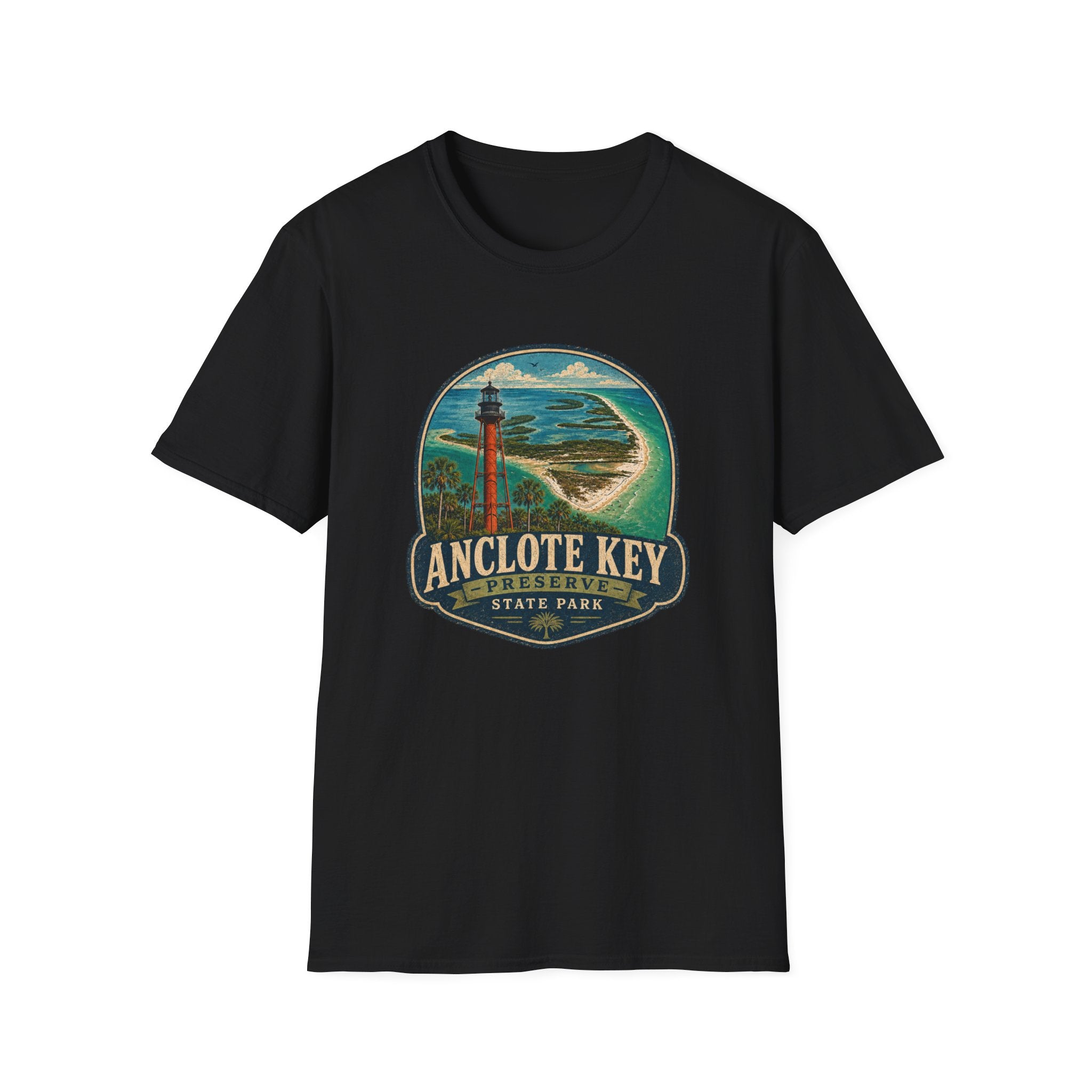 Anclote Key - Retro Tee