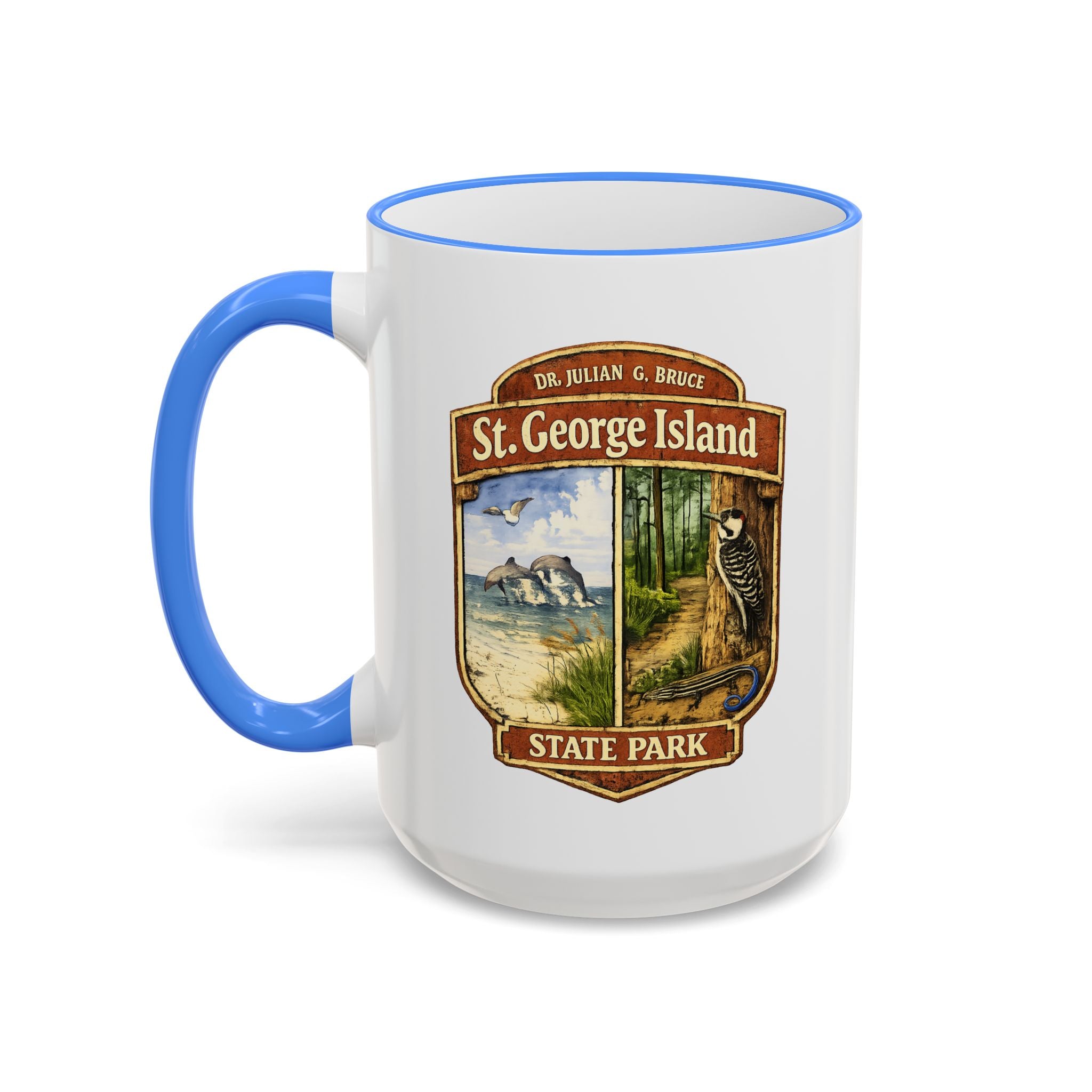 St. George Island Accent Rim & Handle 11oz/15oz