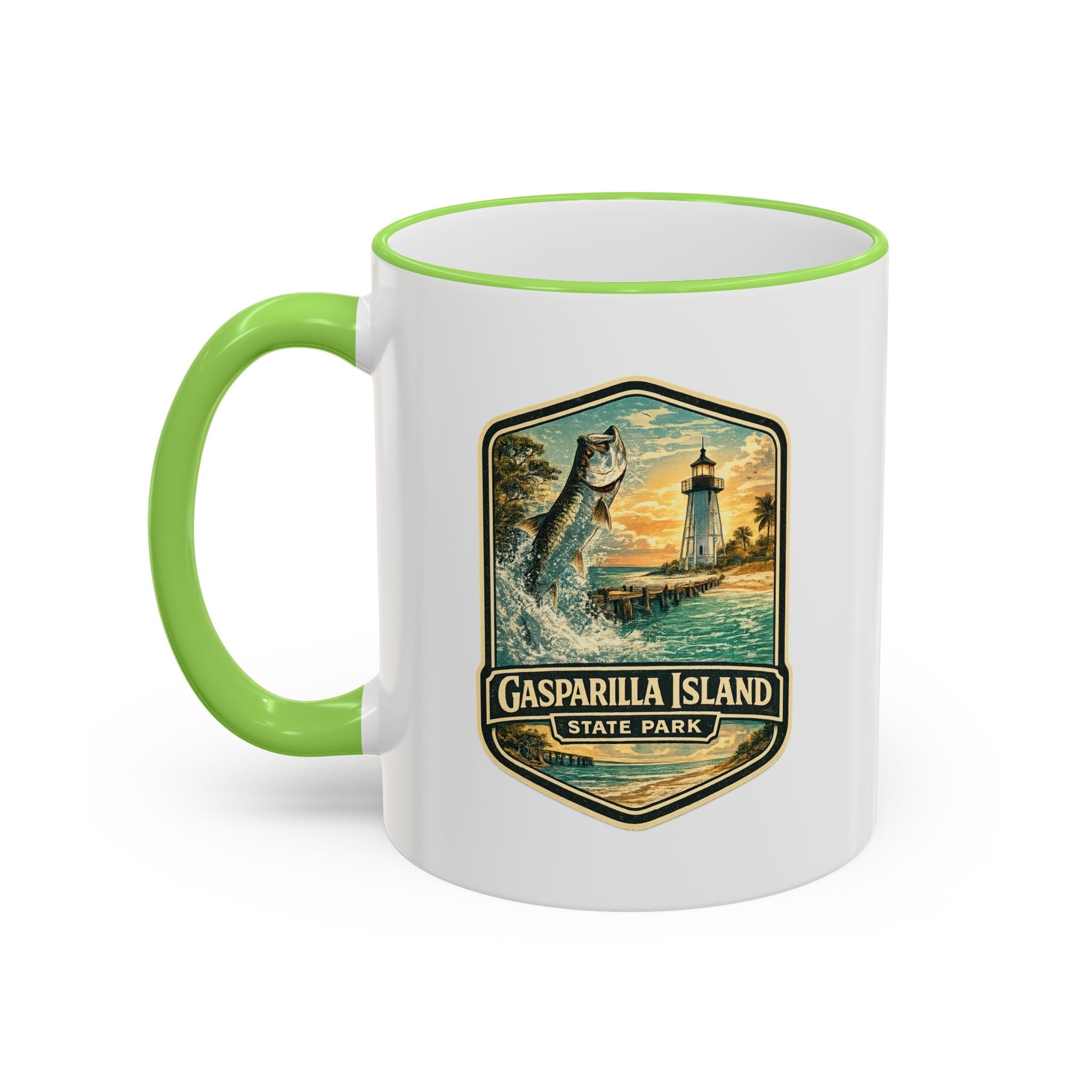 Gasparilla Island Accent Rim & Handle 11oz/15oz