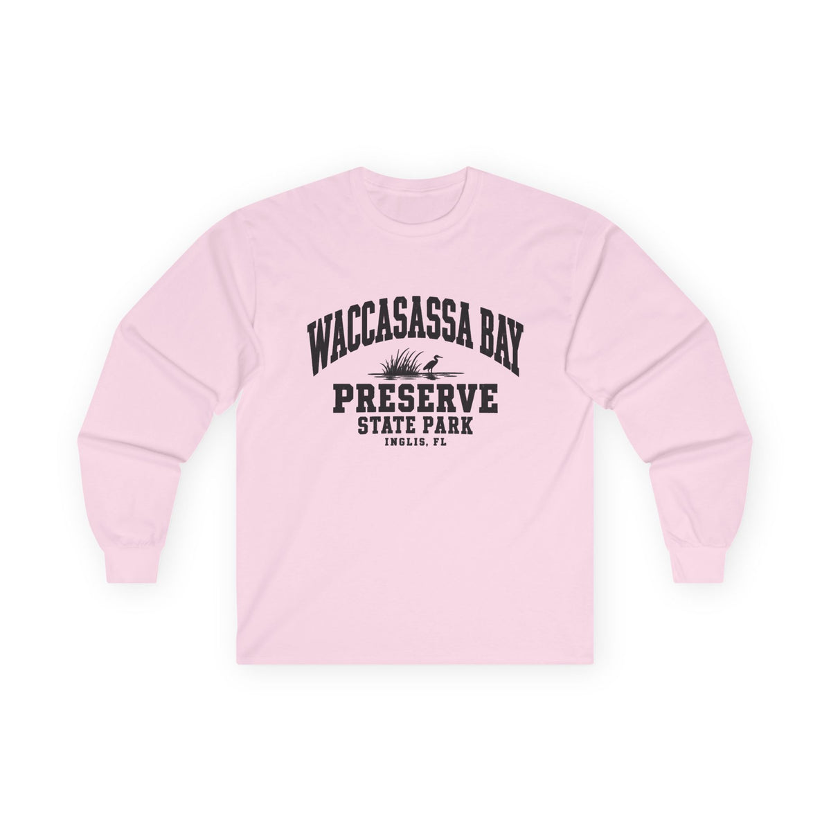 Waccasassa Bay Preserve State Park Logo- Long Sleeve Tee